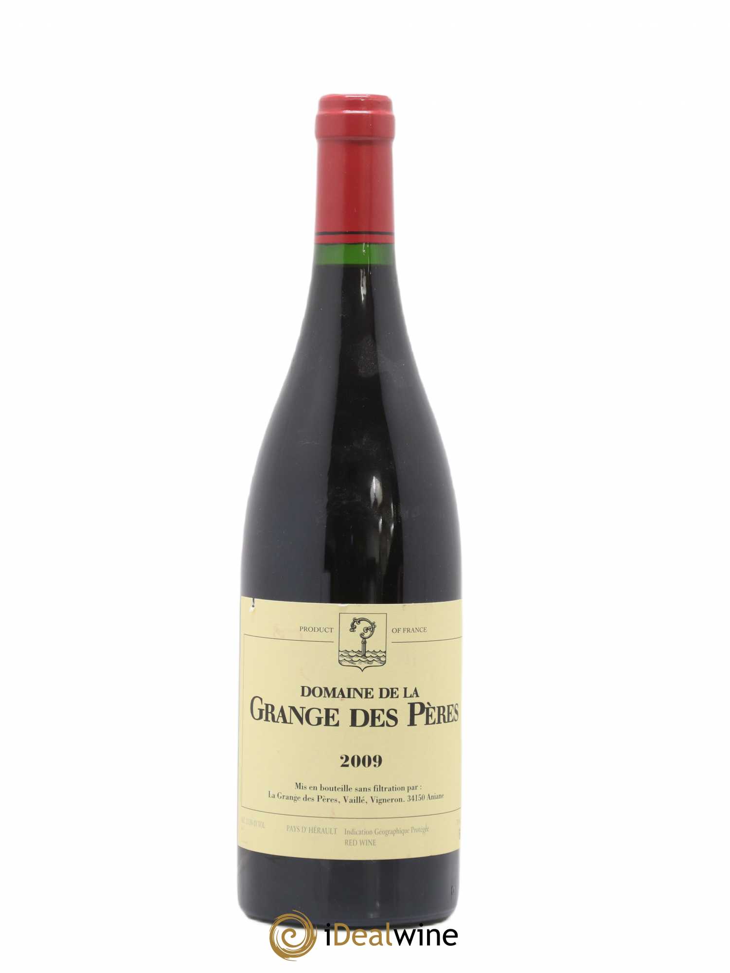 Pays d'Hérault Grange des Pères Laurent Vaillé 2009 - Lot de 1 bouteille - 0