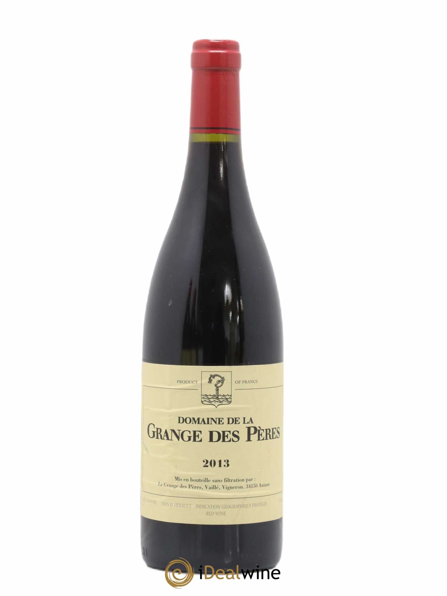 Pays d'Hérault Grange des Pères Laurent Vaillé 2013 - Lot de 1 bouteille - 0