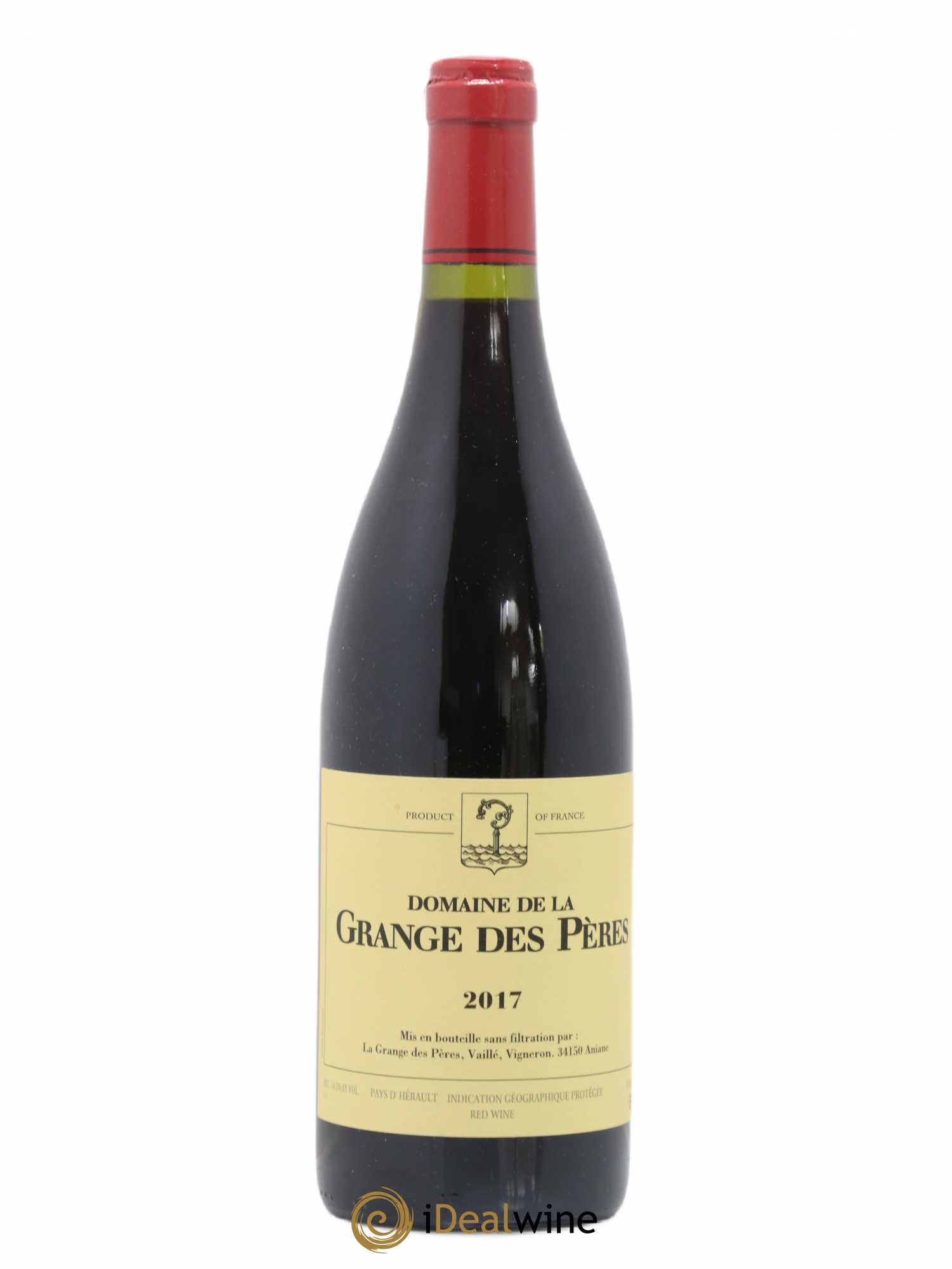 Pays d'Hérault Grange des Pères Laurent Vaillé 2017 - Lot de 1 bouteille - 0