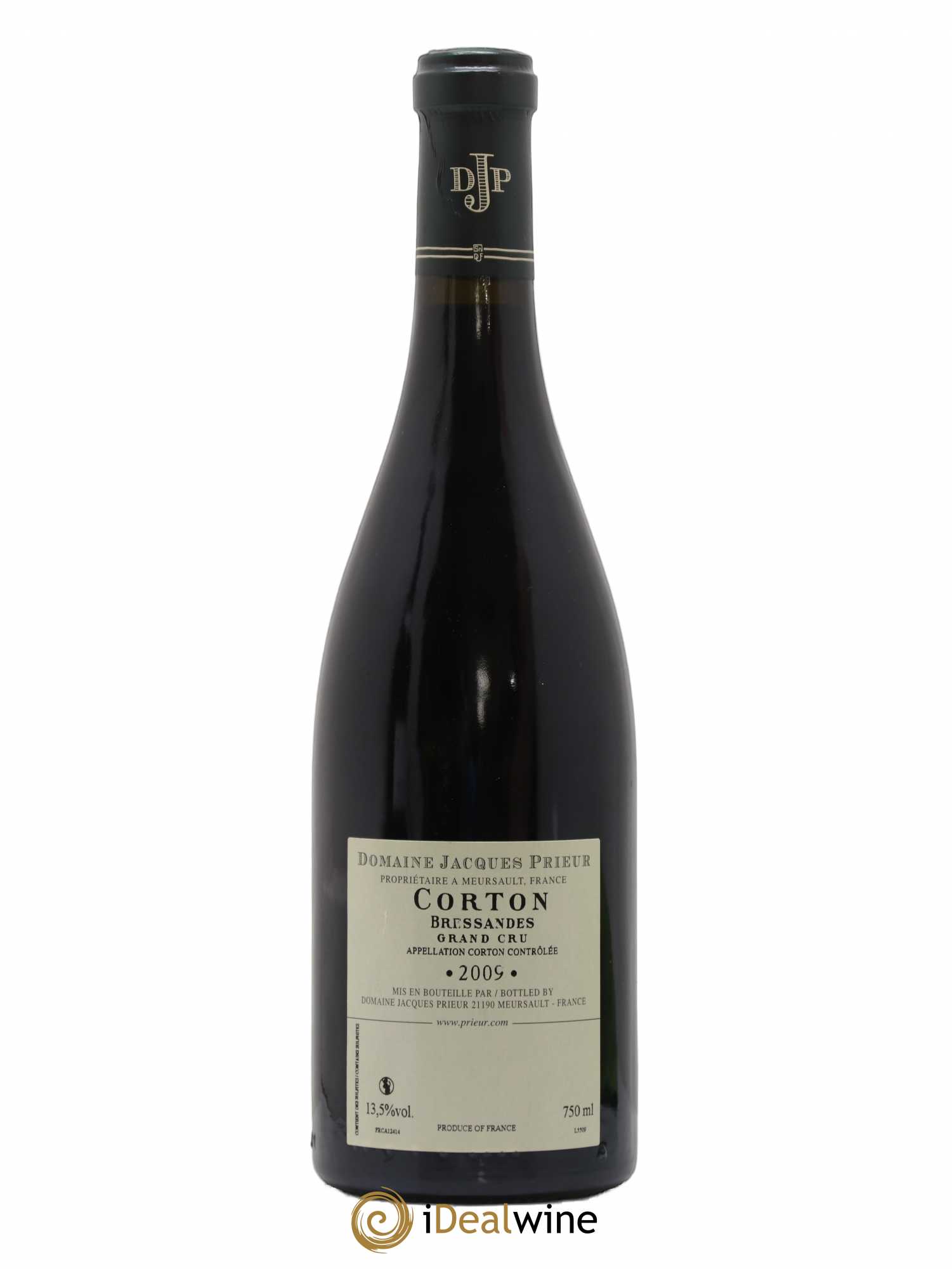 Corton-Bressandes Grand Cru Jacques Prieur (Domaine) 2009 - Lot de 1 bouteille - 1