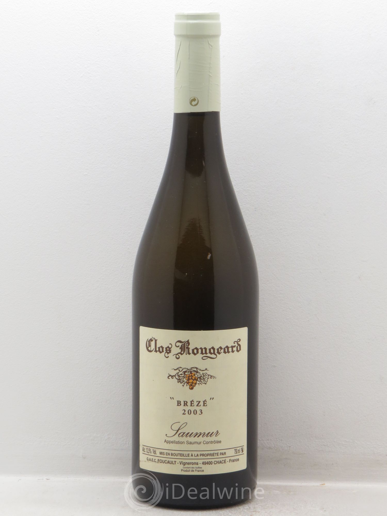 Saumur Brézé Clos Rougeard 2003 - Posten von 1 Flasche - 0