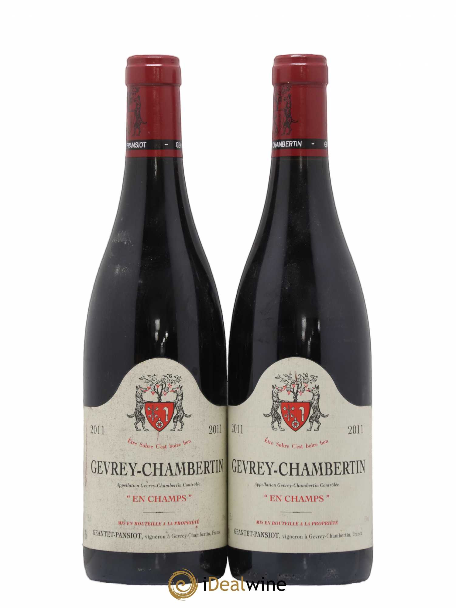 Gevrey-Chambertin En Champs Geantet-Pansiot 114927 2011 - Lot de 2 bouteilles - 0