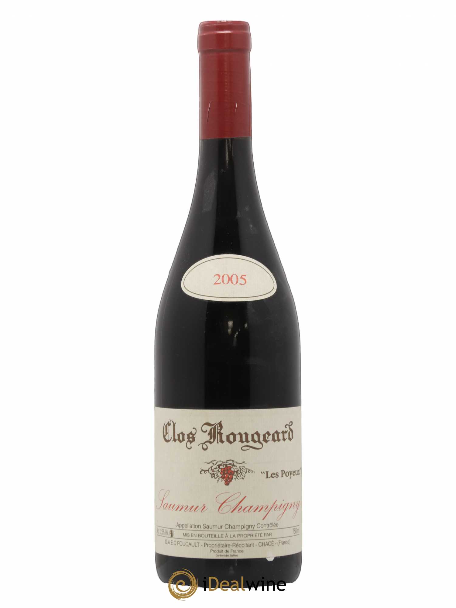 Saumur-Champigny Les Poyeux Clos Rougeard 104868 2005 - Lot de 1 bouteille - 0