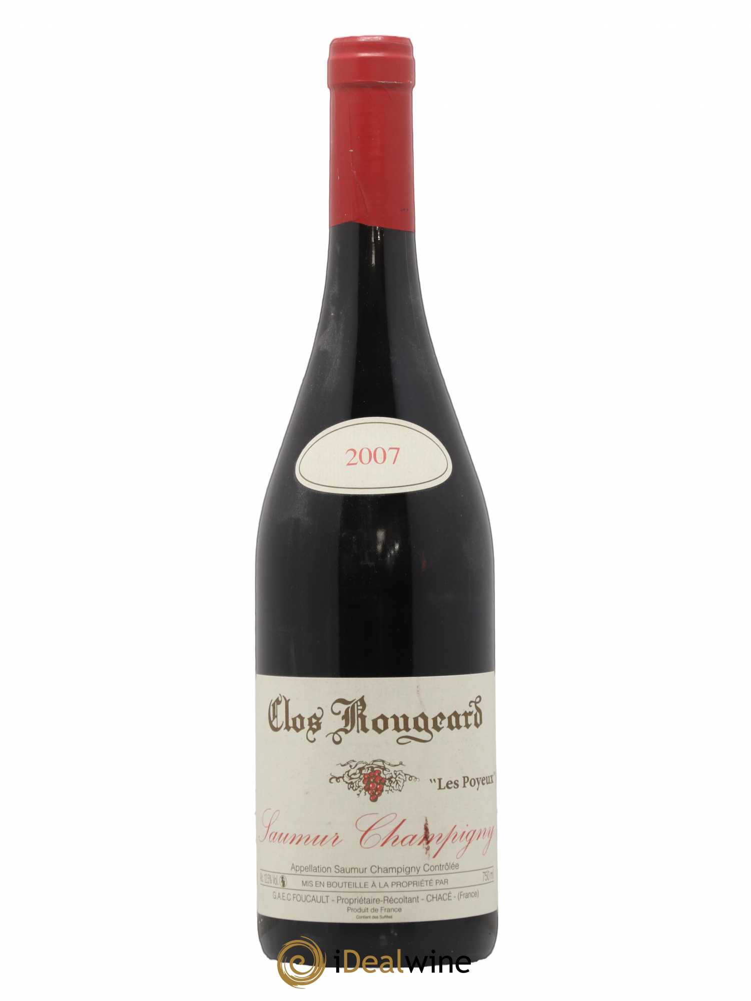 Saumur-Champigny Les Poyeux Clos Rougeard 104868 2007 - Lot de 1 bouteille - 0