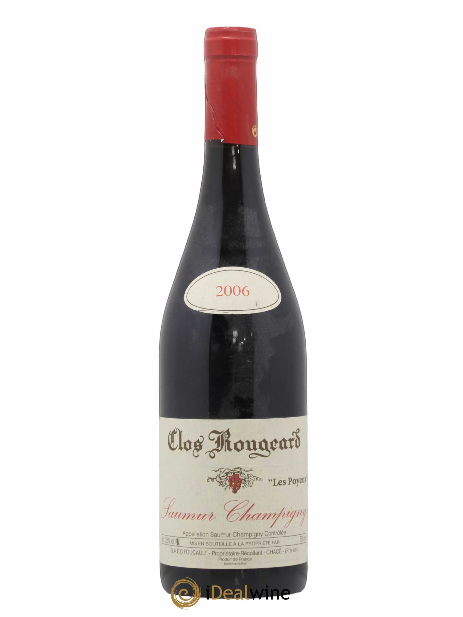 Saumur-Champigny Les Poyeux Clos Rougeard 104868 2006 - Lot de 1 bouteille - 0