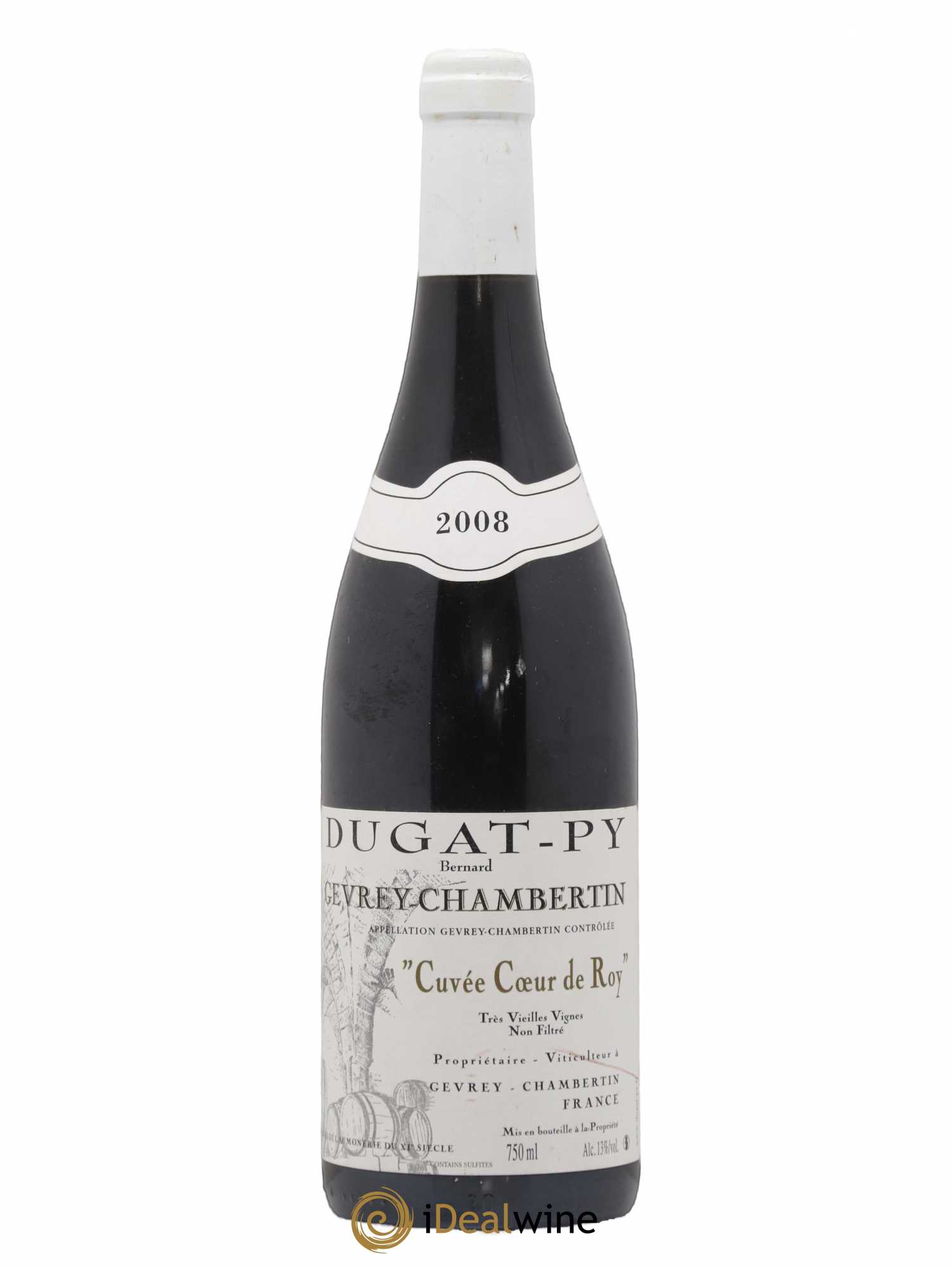 Gevrey-Chambertin Coeur de Roy Très Vieilles Vignes Dugat-Py 104676 2008 - Lot de 1 bouteille - 0