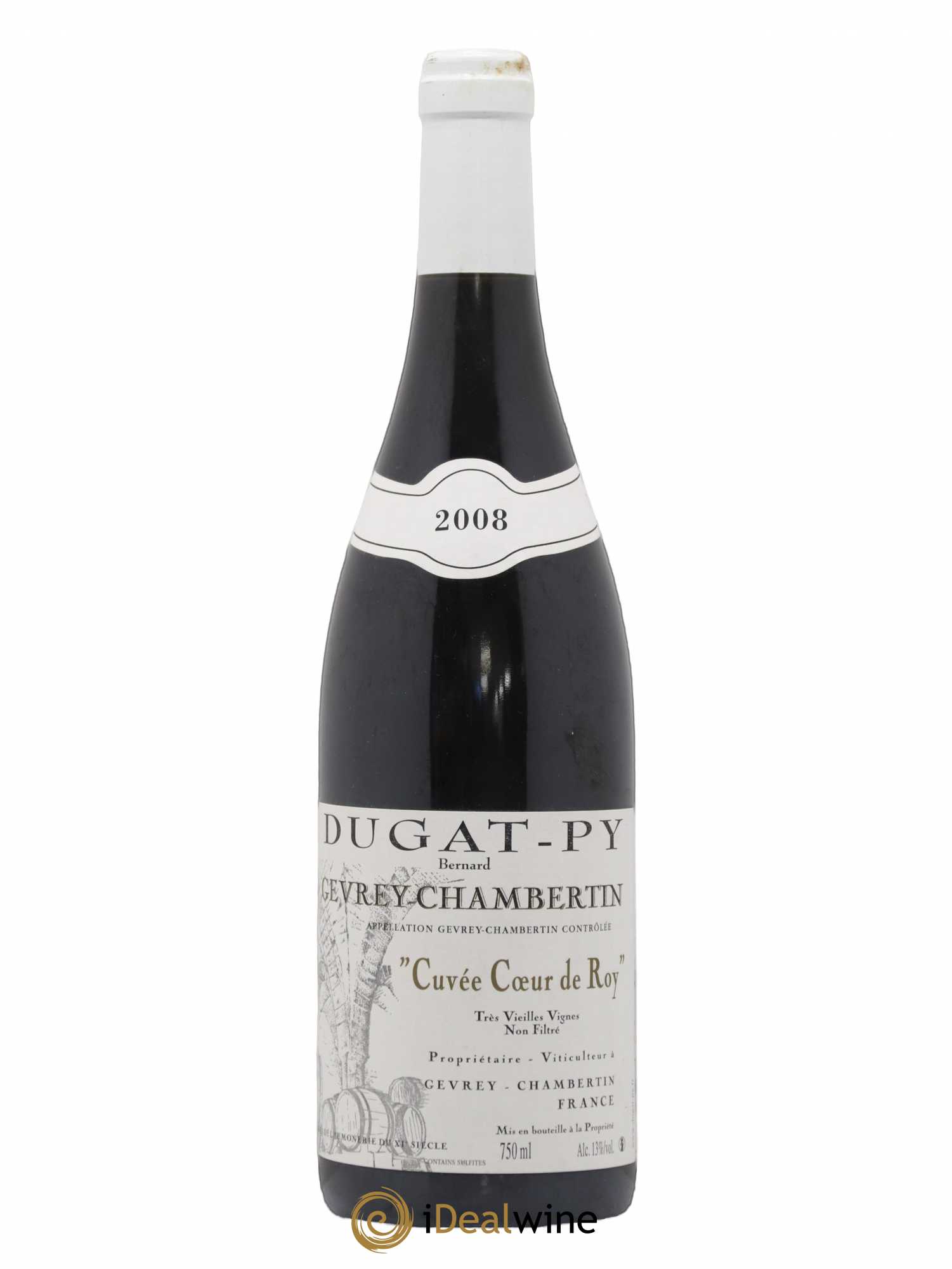 Gevrey-Chambertin Coeur de Roy Très Vieilles Vignes Dugat-Py 104676 2008 - Lot de 1 bouteille - 0