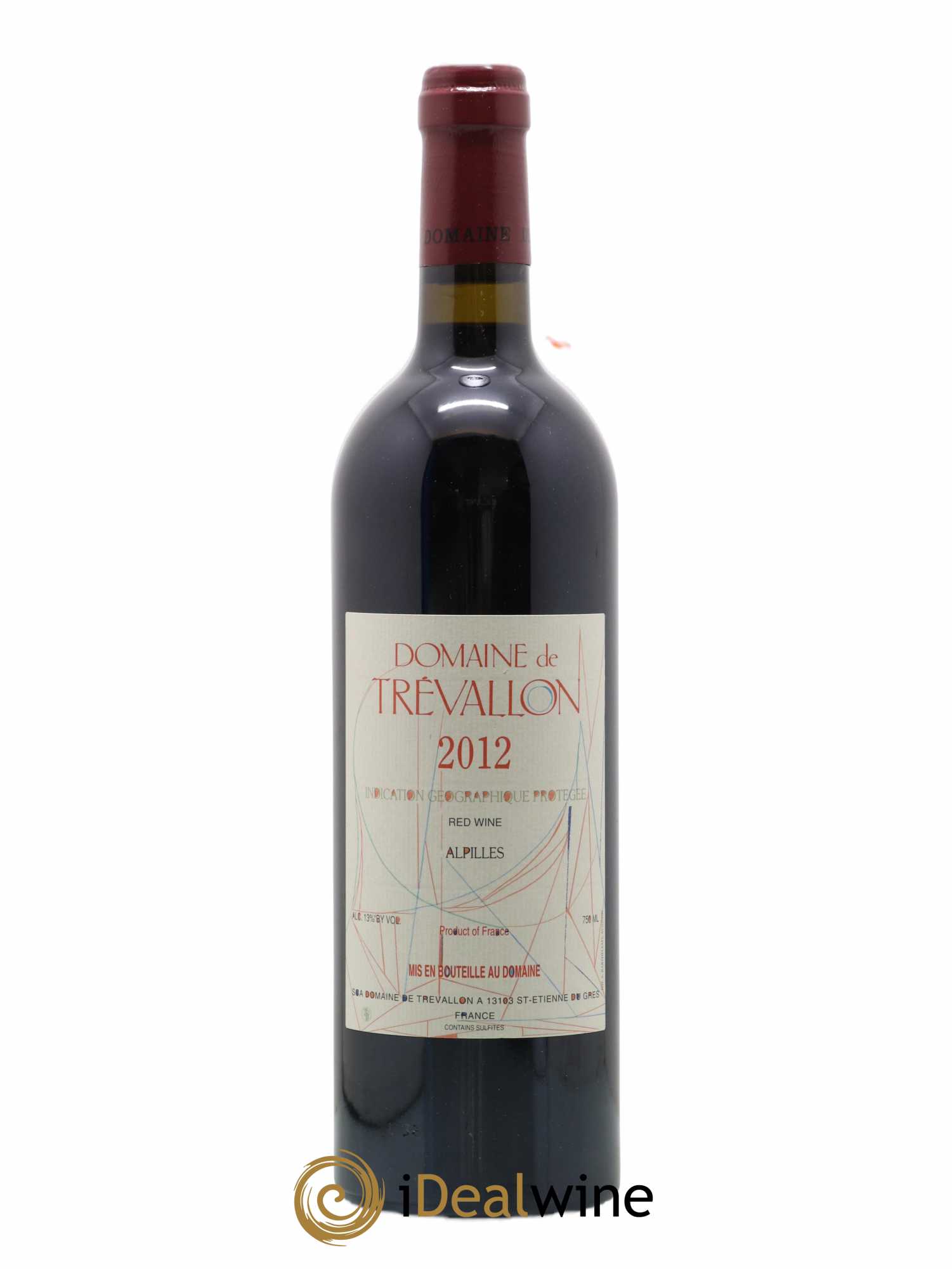 Alpilles Trévallon (Domaine de) Eloi Dürrbach 2012 - Lot de 1 bouteille - 0