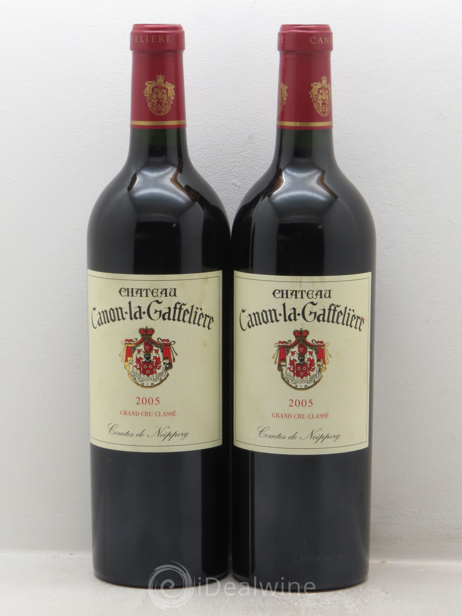 Château Canon la Gaffelière 1er Grand Cru Classé B 2005 - Lot de 2 bouteilles - 0