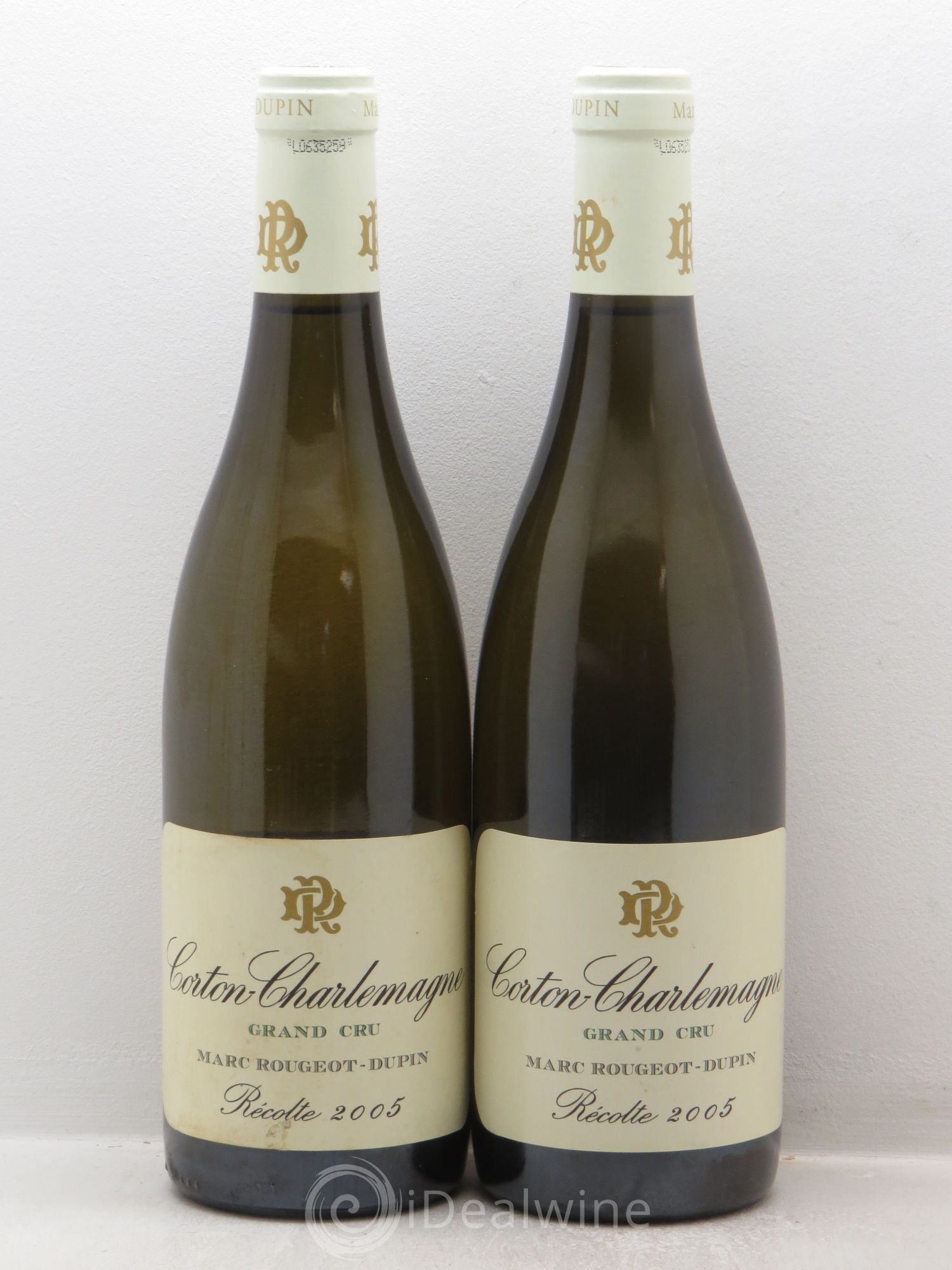 Corton-Charlemagne Grand Cru Rougeot-Dupin 2005 - Lot de 2 bouteilles - 0