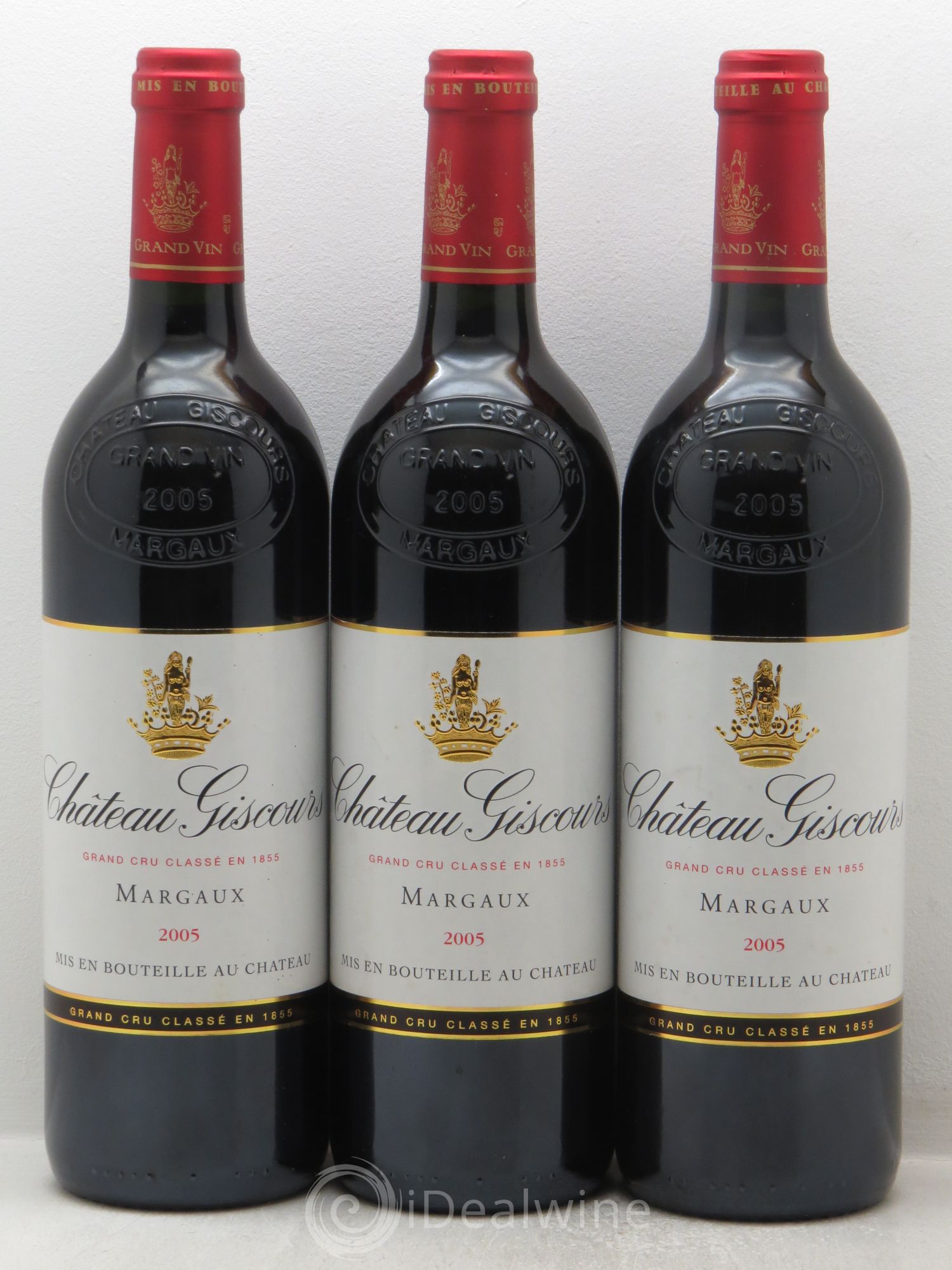 Château Giscours 3ème Grand Cru Classé 2005 - Lot de 3 bouteilles - 0