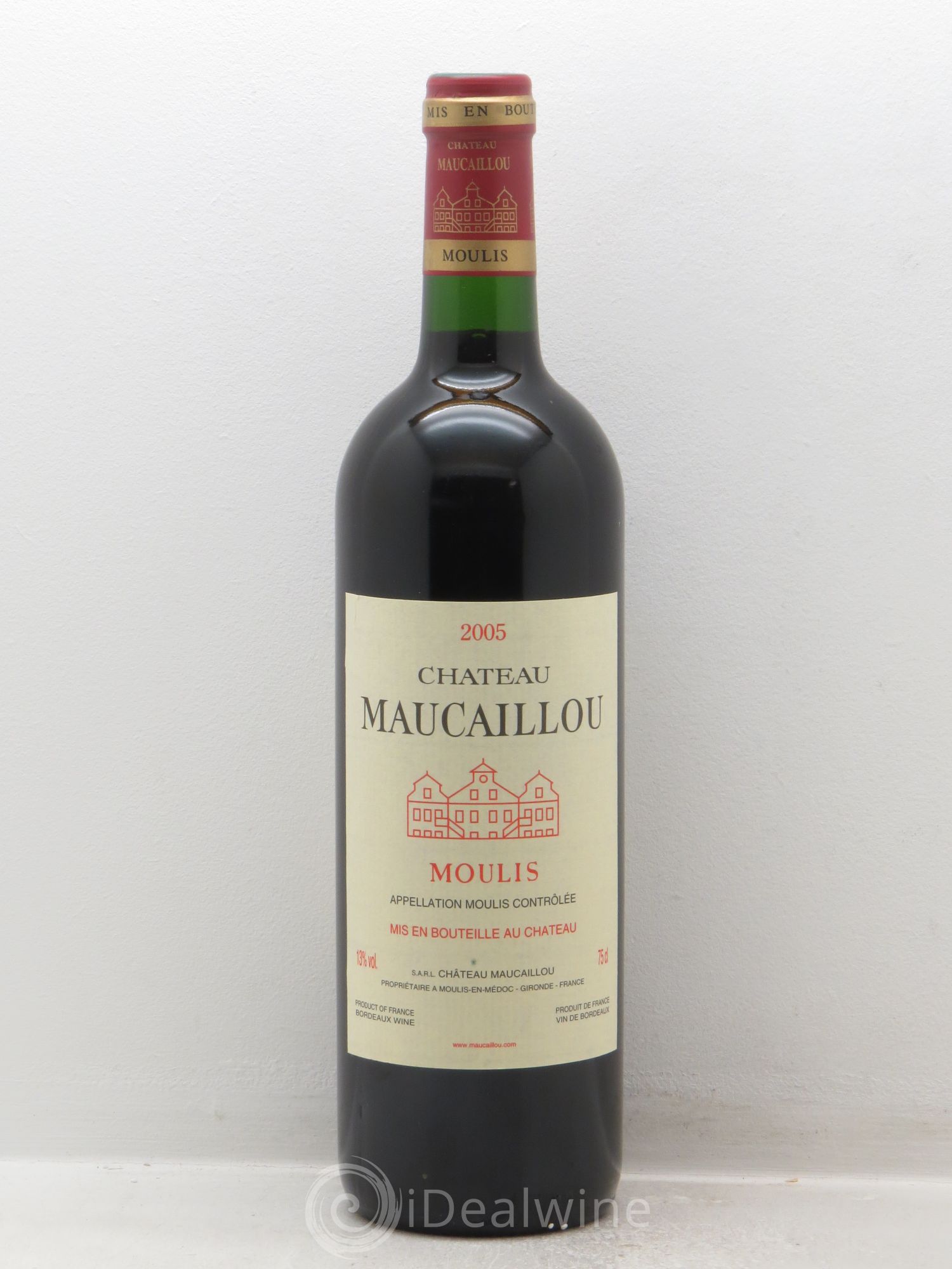 Château Maucaillou 2005 - Lot de 1 bouteille - 0