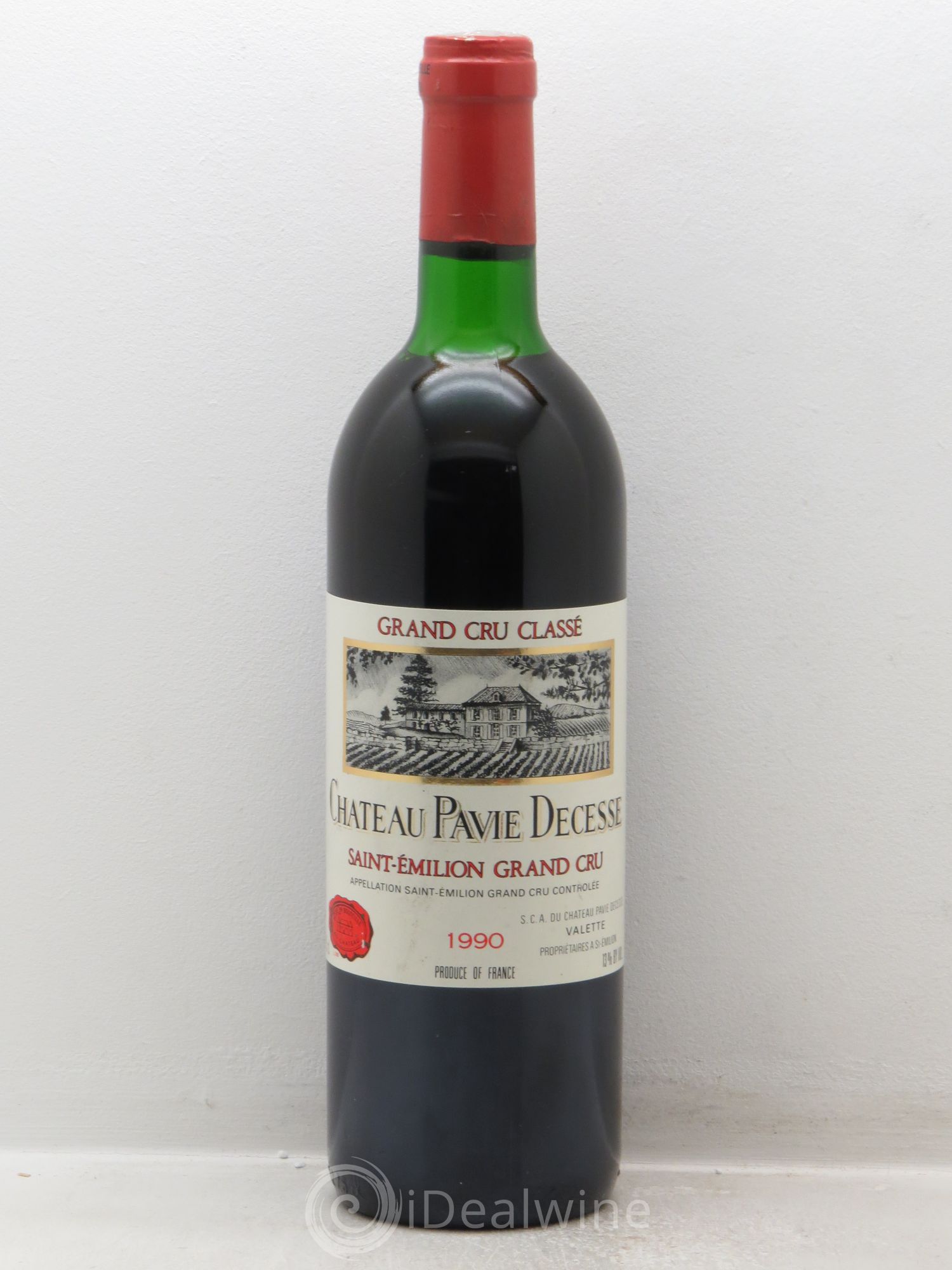 Château Pavie Decesse Grand Cru Classé 1990 - Lot de 6 bouteilles - 0