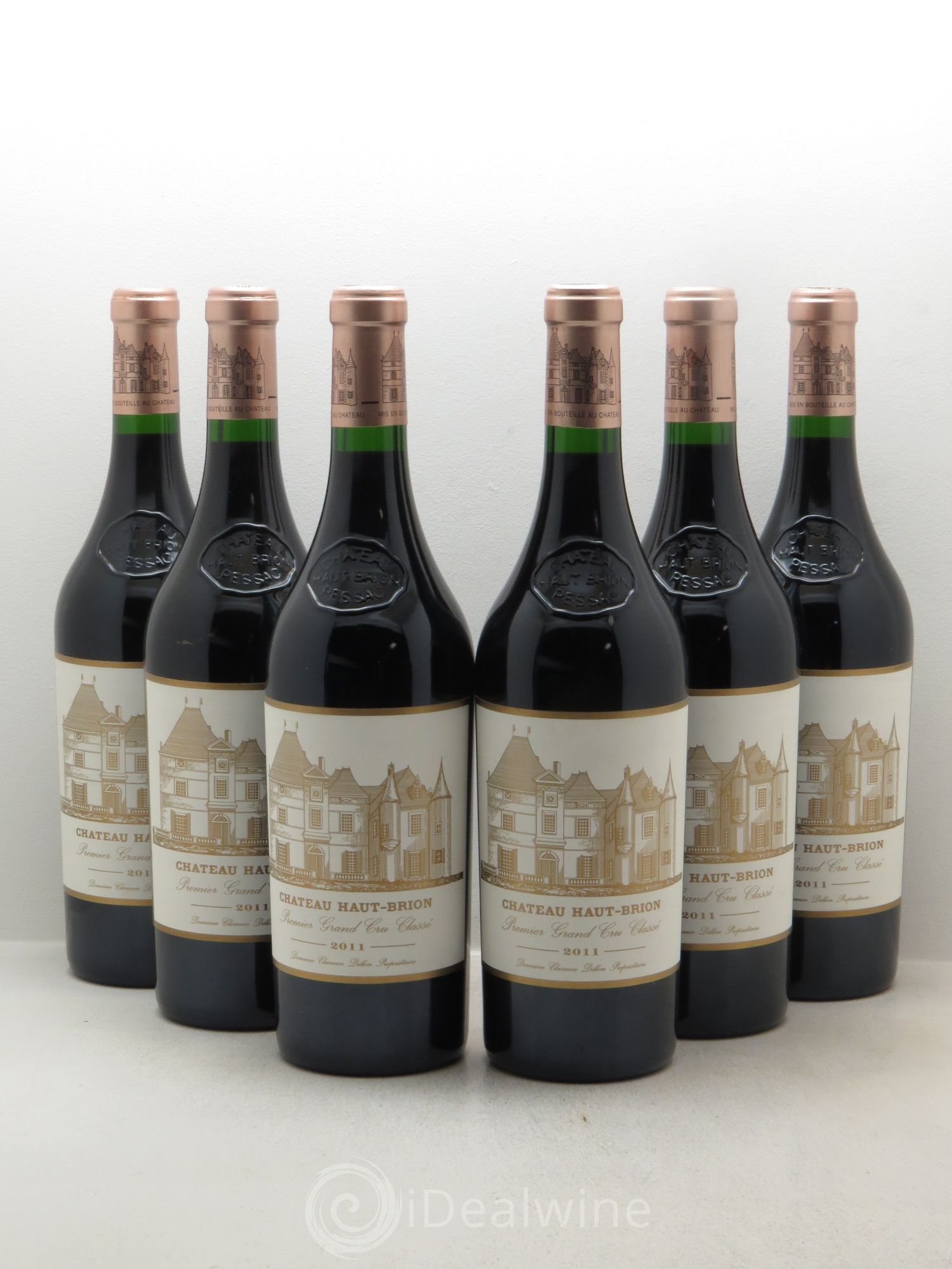 Château Haut Brion 1er Grand Cru Classé 2011 - Lot de 6 bouteilles - 0