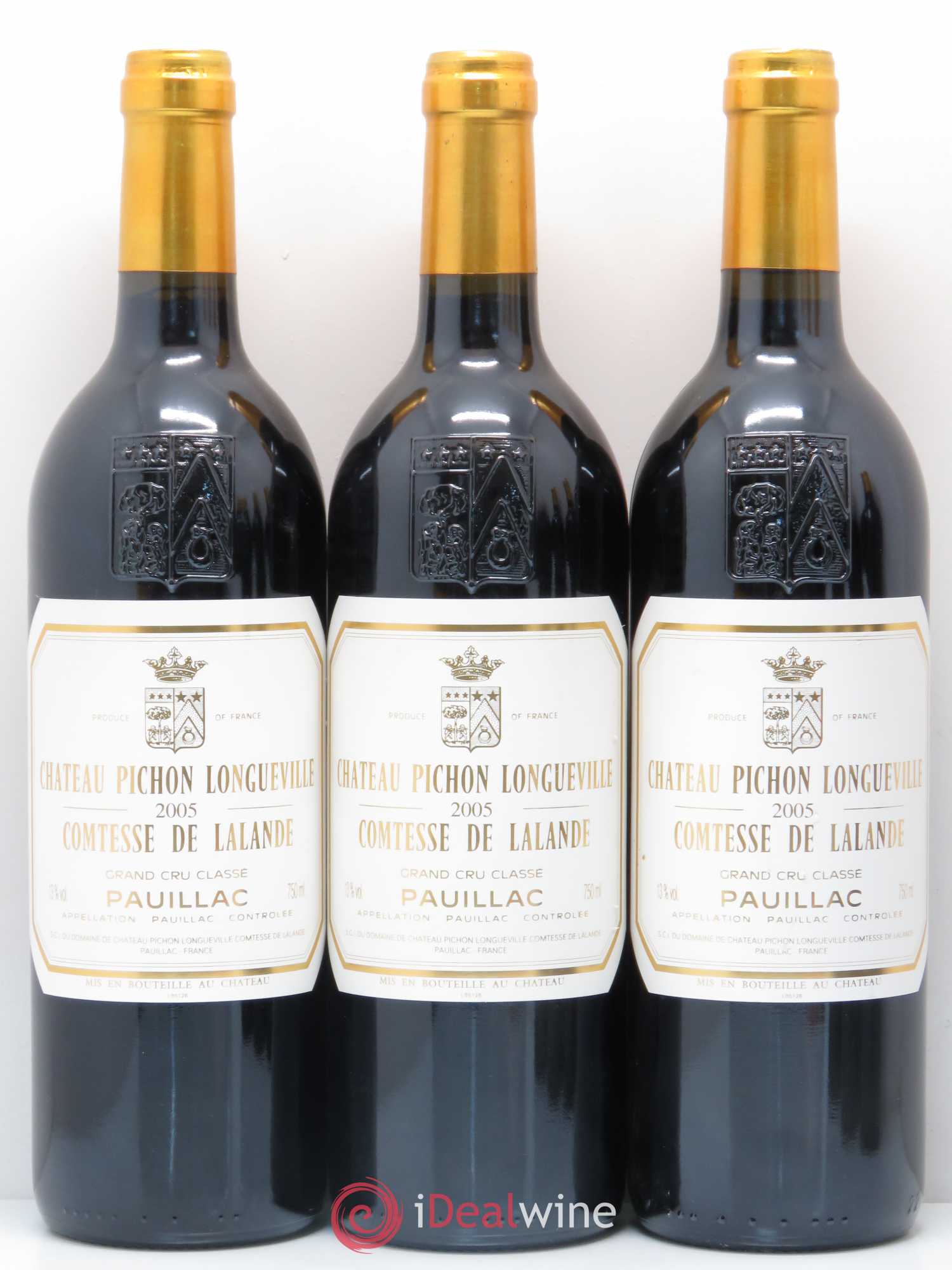 Château Pichon Longueville Comtesse de Lalande 2ème Grand Cru Classé 2005 - Lot de 6 bouteilles - 1