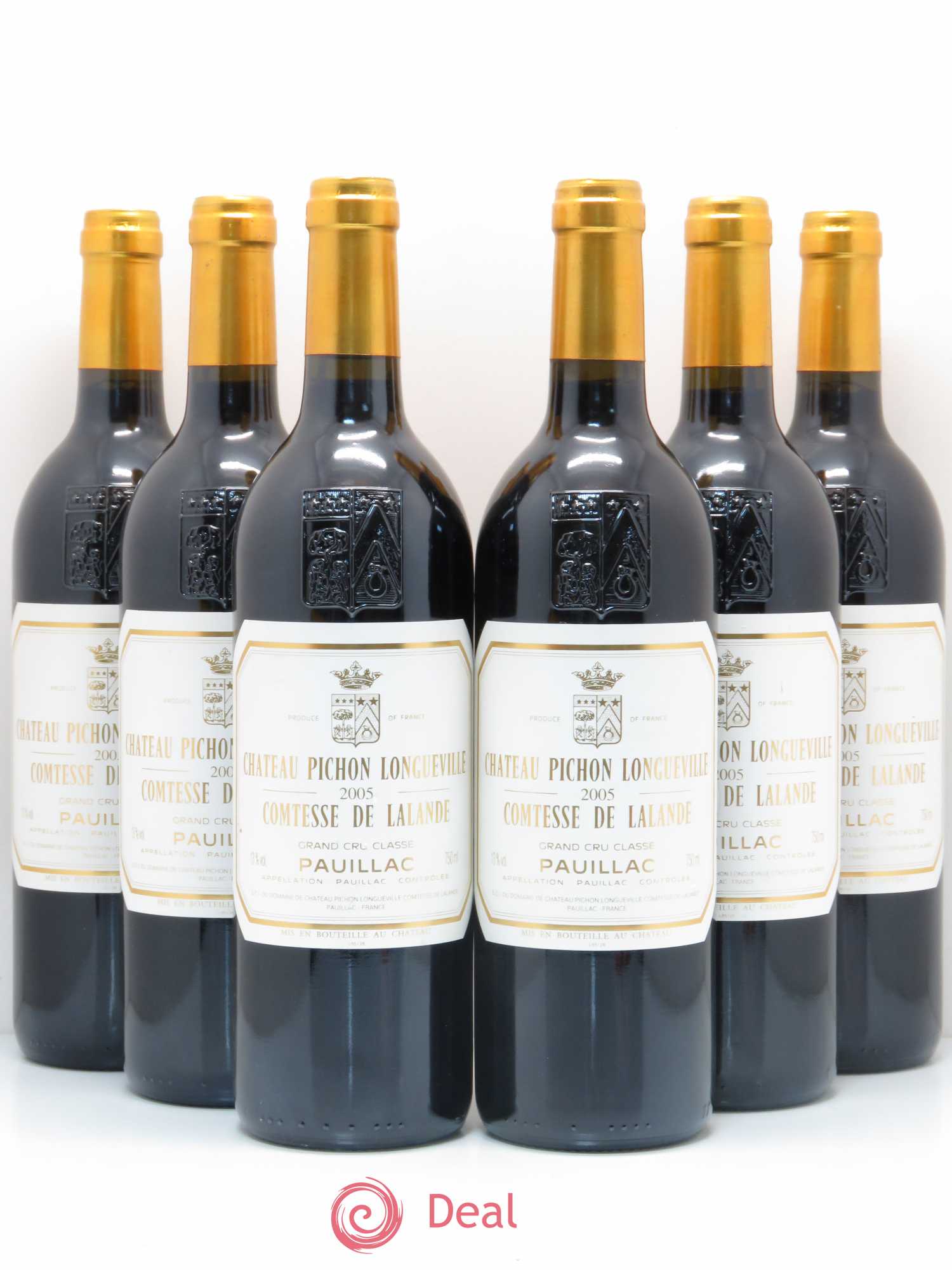 Château Pichon Longueville Comtesse de Lalande 2ème Grand Cru Classé 2005 - Lot de 6 bouteilles - 0
