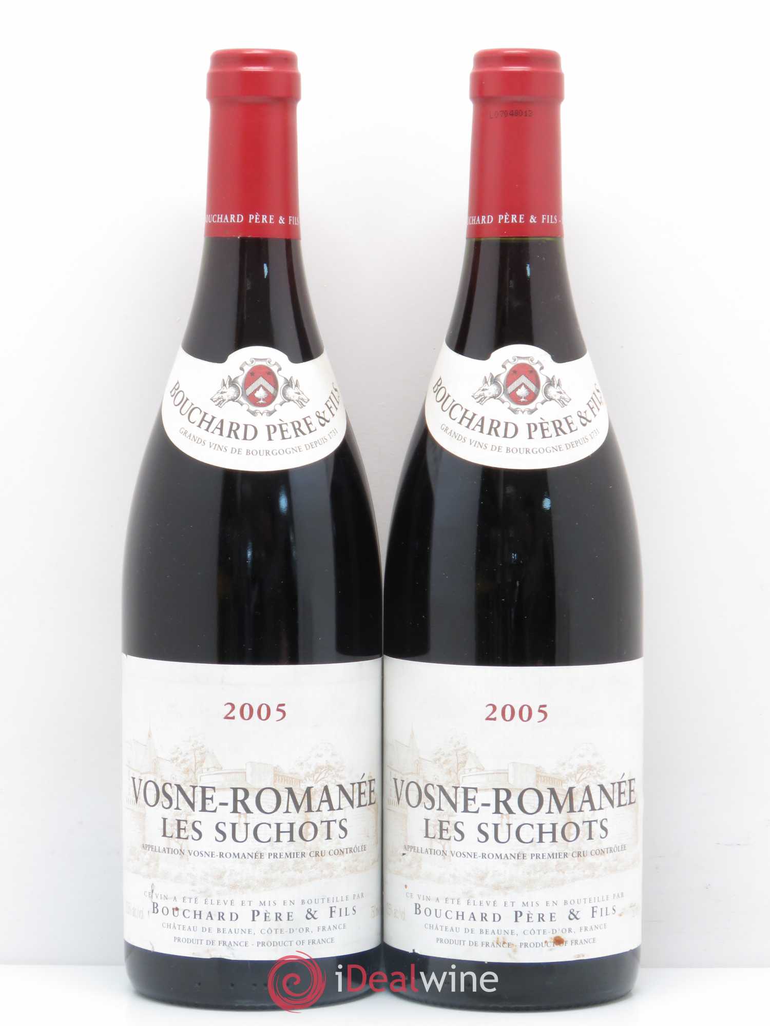 Vosne-Romanée 1er Cru Les Suchots Bouchard Père & Fils 2005 - Lot de 2 bouteilles - 0