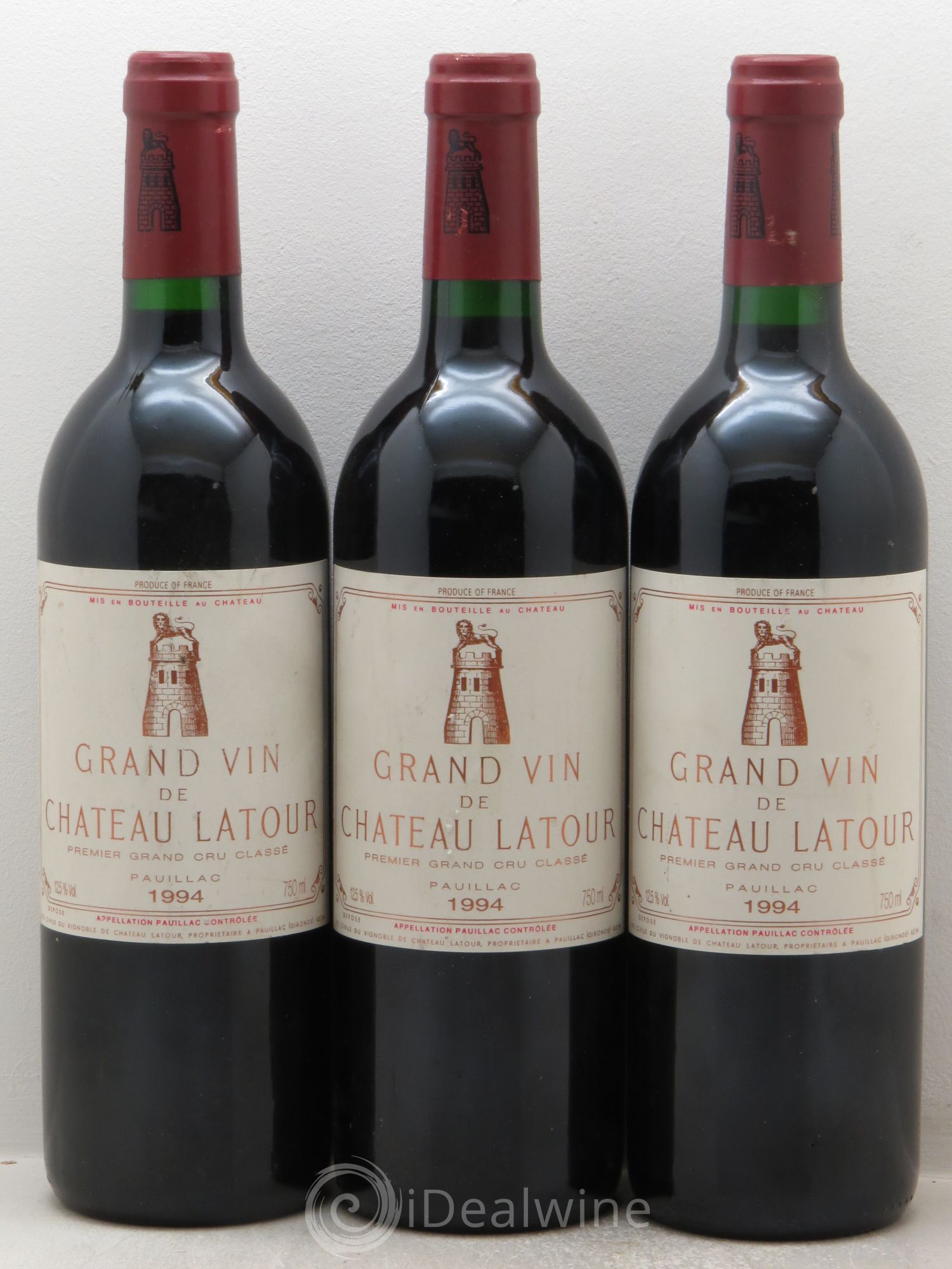 Château Latour 1er Grand Cru Classé 1994 - Lot de 6 bouteilles - 1