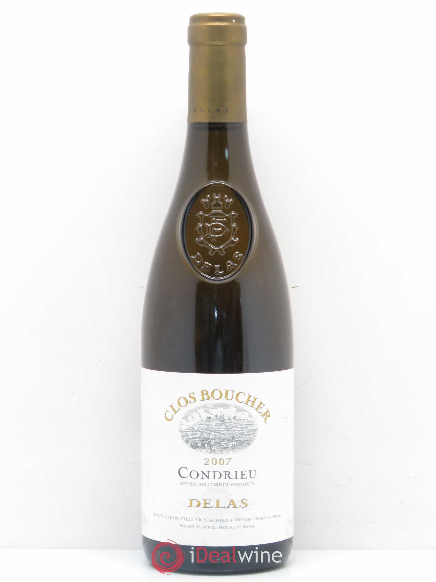 Condrieu Clos Boucher Delas Frères 2007 - Lot de 1 bouteille - 0
