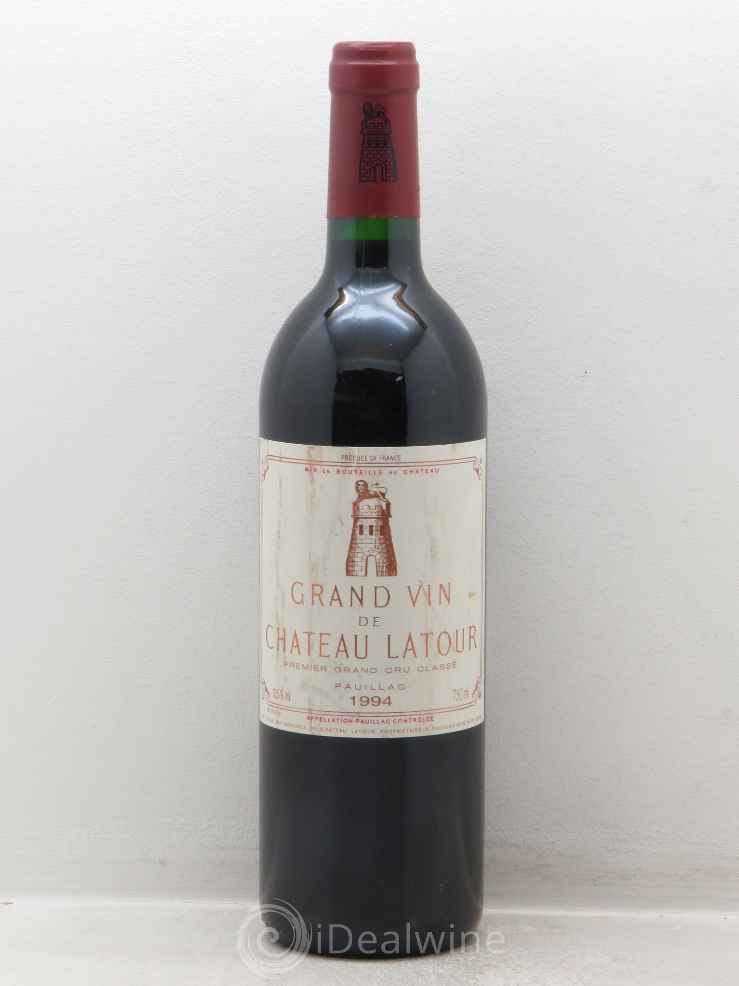 Château Latour 1er Grand Cru Classé 1994 - Lot de 1 bouteille - 0