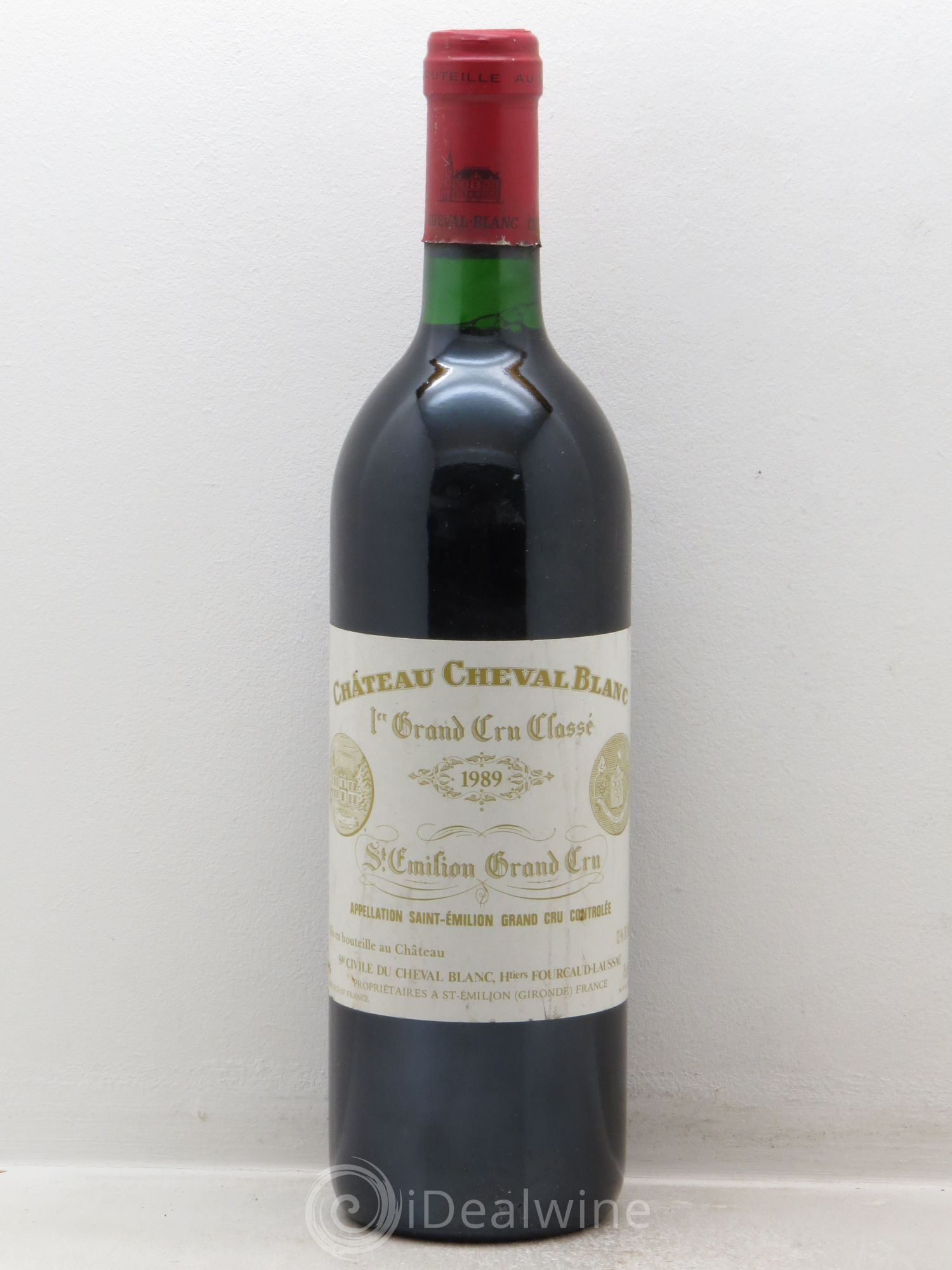 Château Cheval Blanc 1er Grand Cru Classé A 1989 - Lot de 1 bouteille - 0