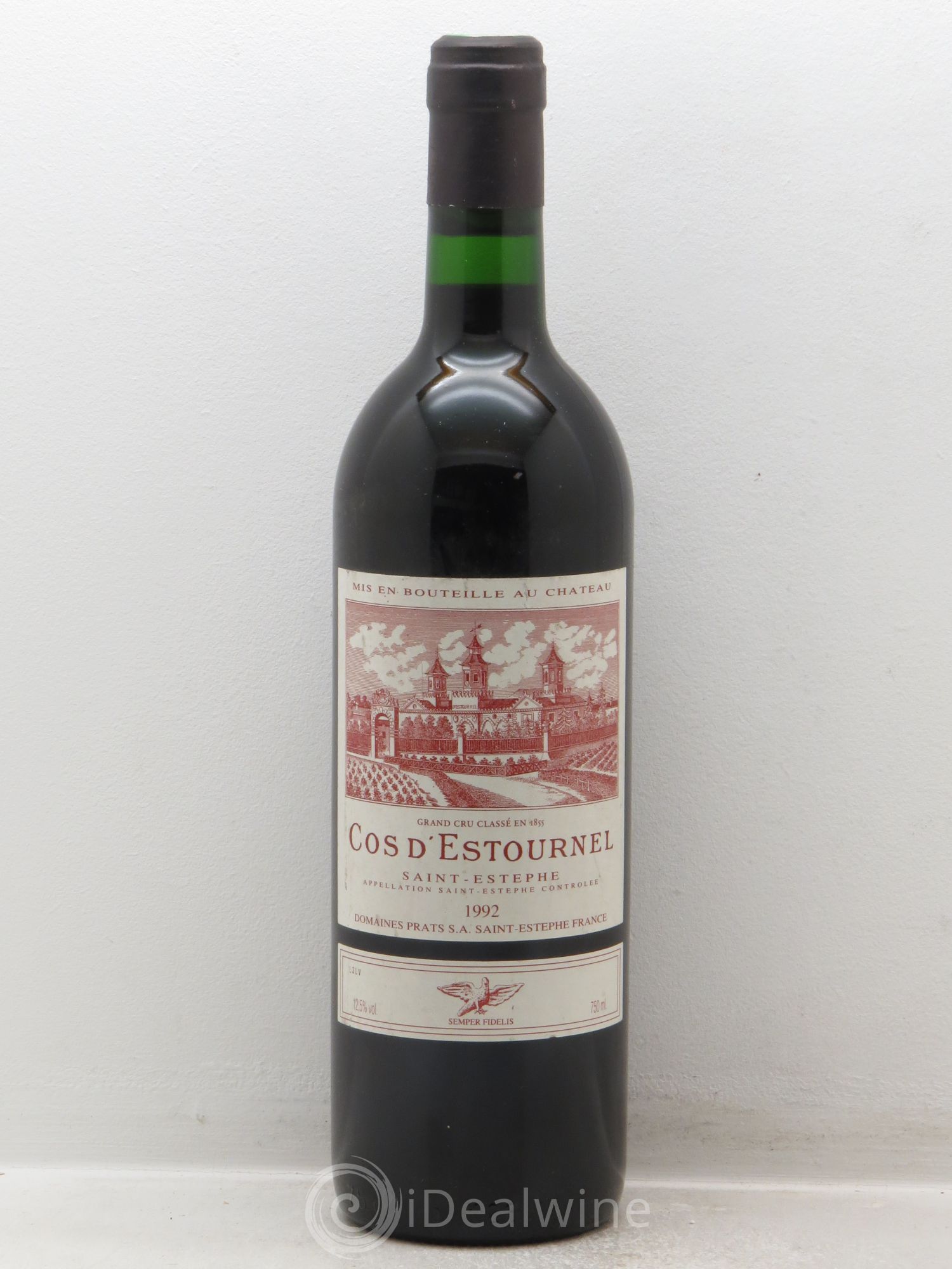 Cos d'Estournel 2ème Grand Cru Classé 1992 - Lot de 1 bouteille - 0