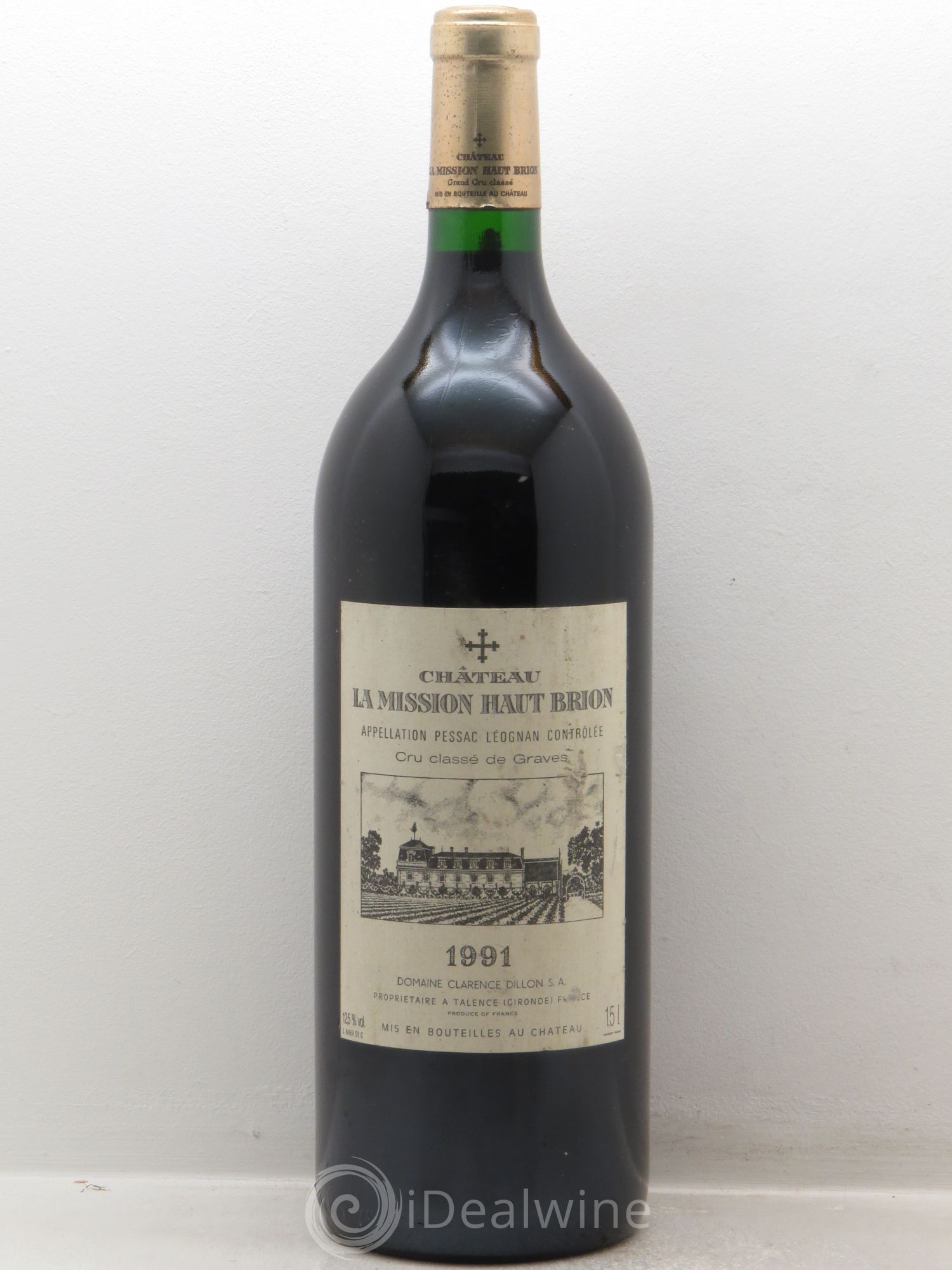Château la Mission Haut-Brion Cru Classé de Graves 1991 - Lot de 1 magnum - 0