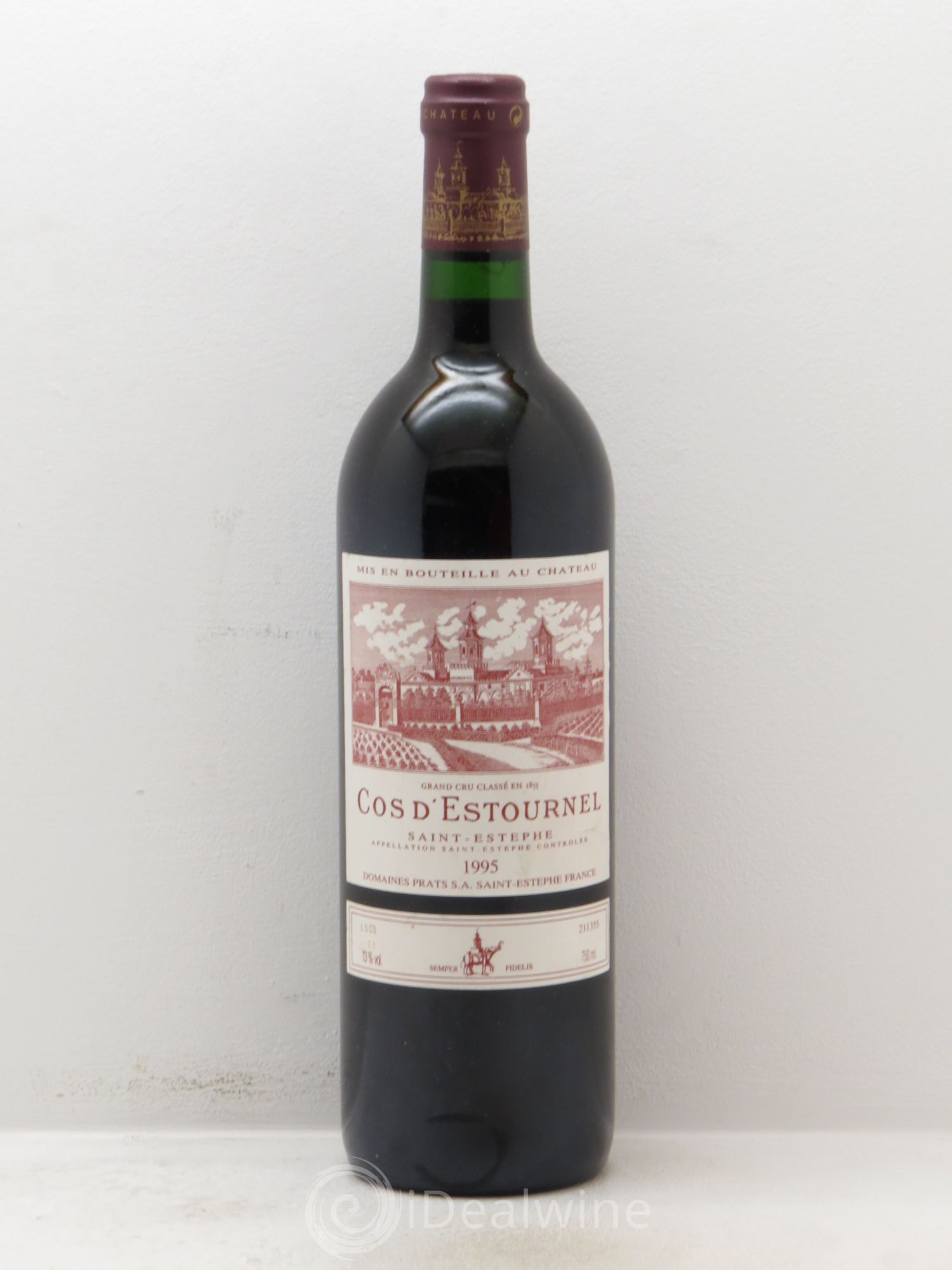 Cos d'Estournel 2ème Grand Cru Classé 1995 - Lot de 1 bouteille - 0