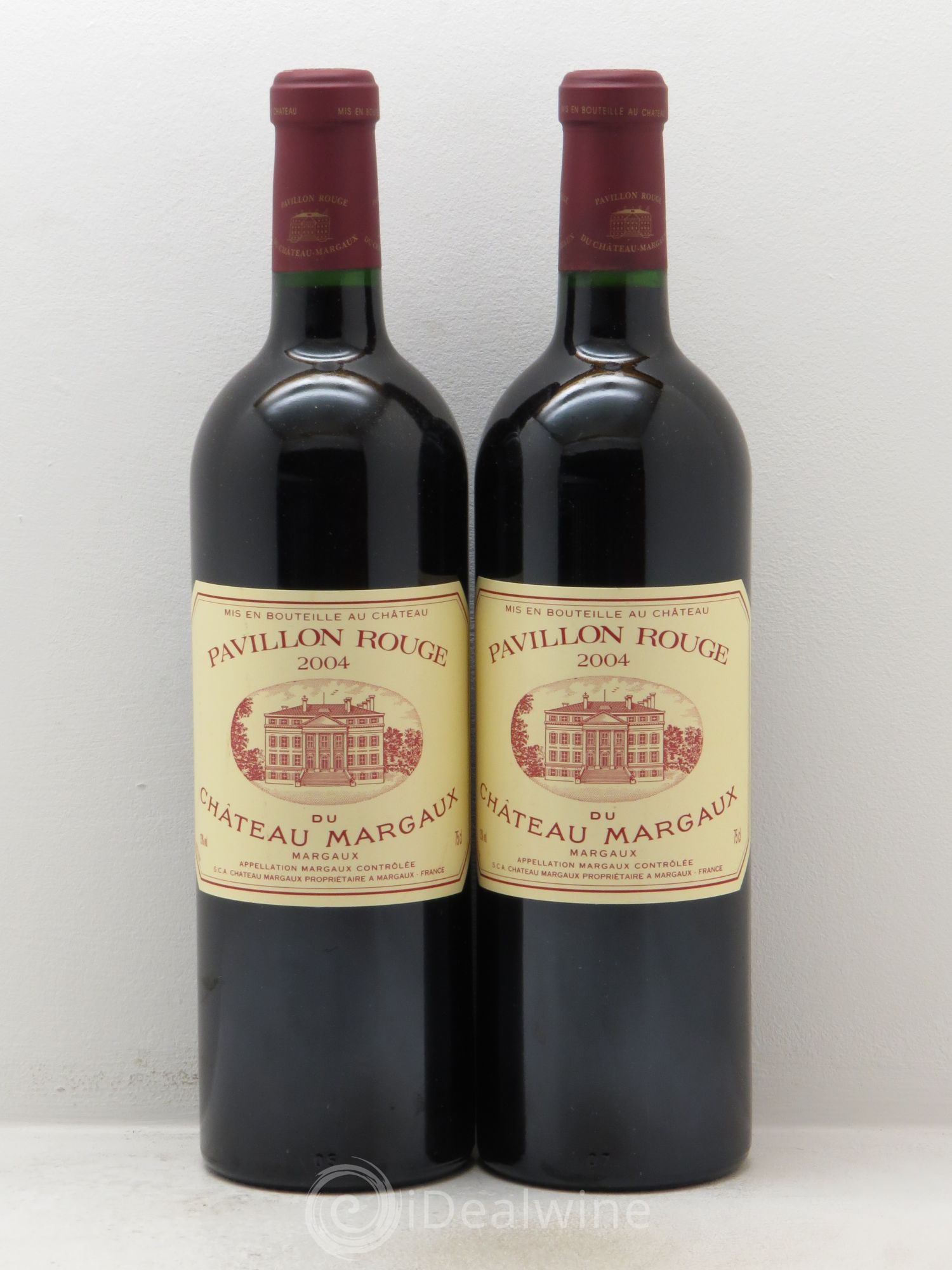 Pavillon Rouge du Château Margaux Second Vin 2004 - Lot de 2 bouteilles - 0
