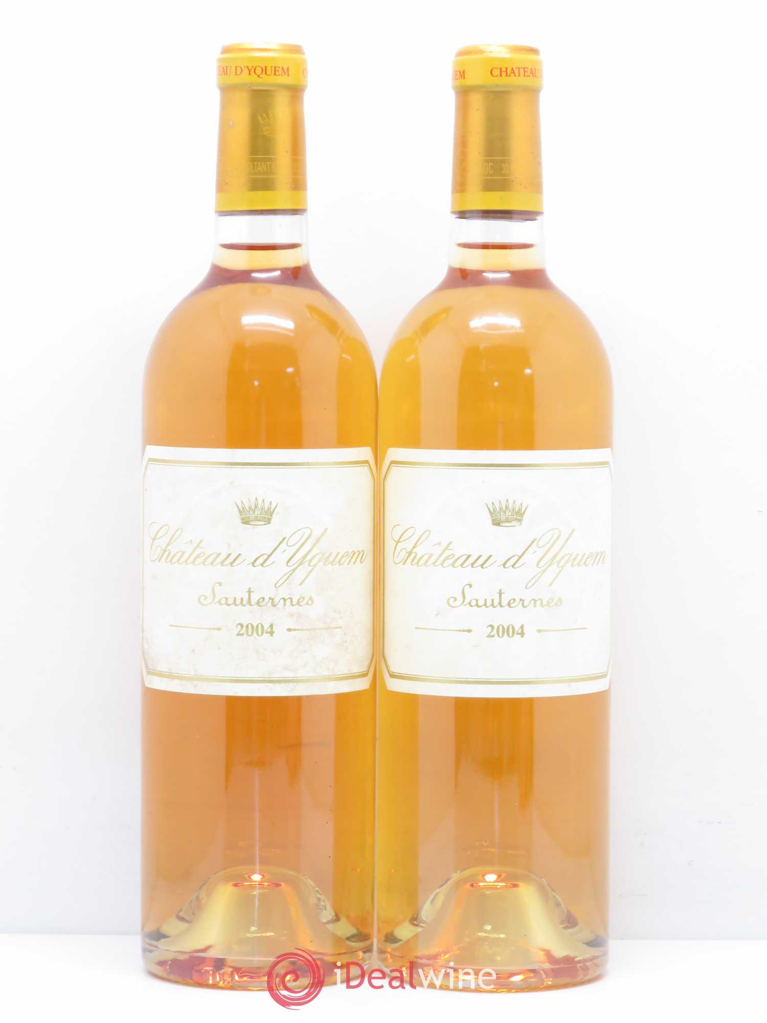 Château d' Yquem 1er Cru Classé Supérieur 2004 - Lotto di 2 bottiglie - 0