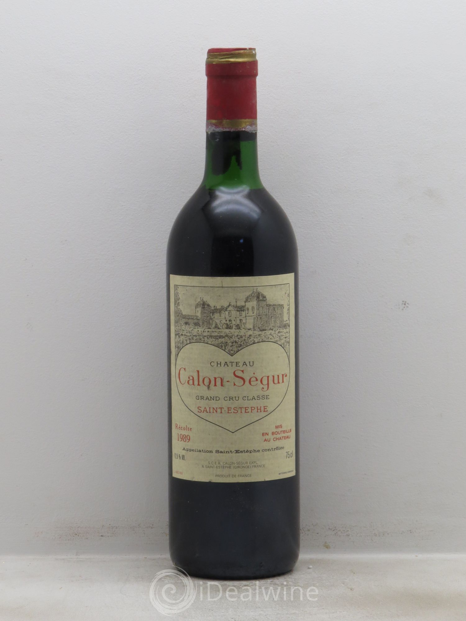 Château Calon Ségur 3ème Grand Cru Classé 1989 - Lot de 1 bouteille - 0