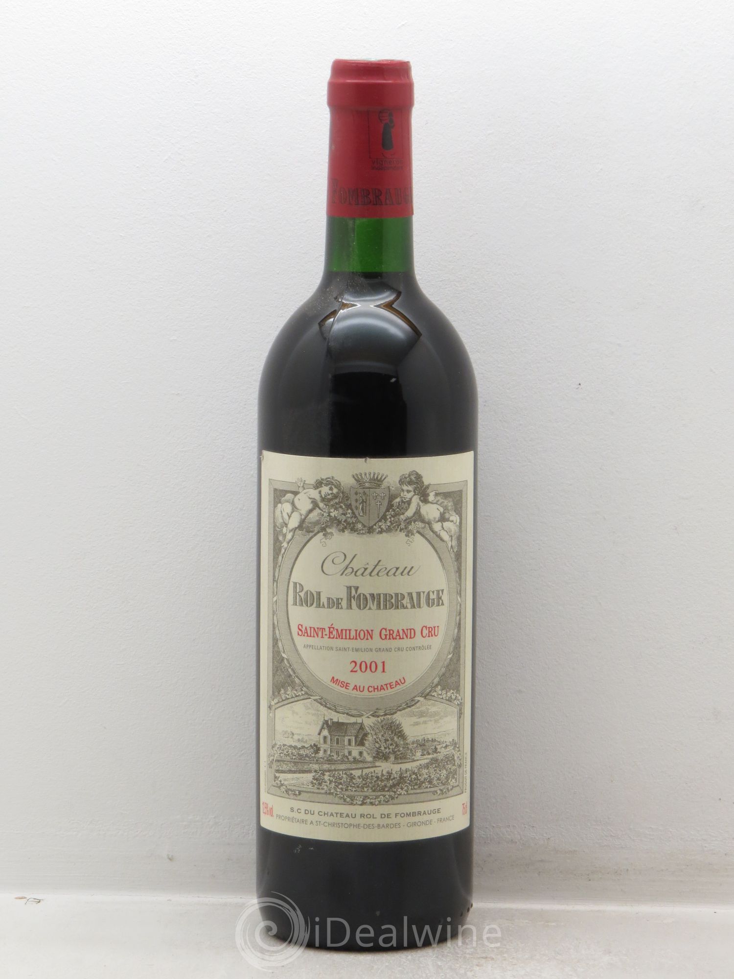 Saint-Émilion Rol de Fombrauge (sans prix de réserve) 2001 - Posten von 6 Flaschen - 0