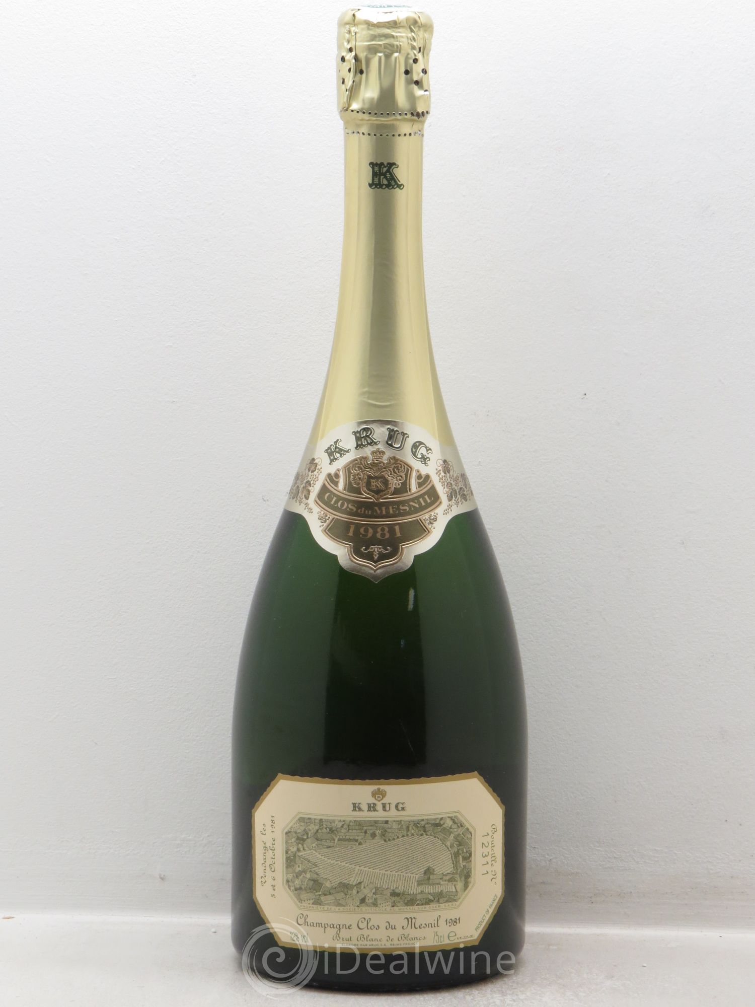 Clos du Mesnil Krug 1981 - Lot de 1 bouteille - 0