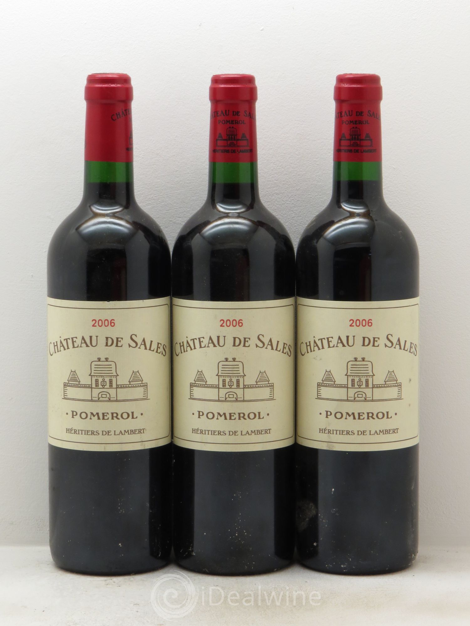 Château de Sales 2006 - Lot de 3 bouteilles - 0