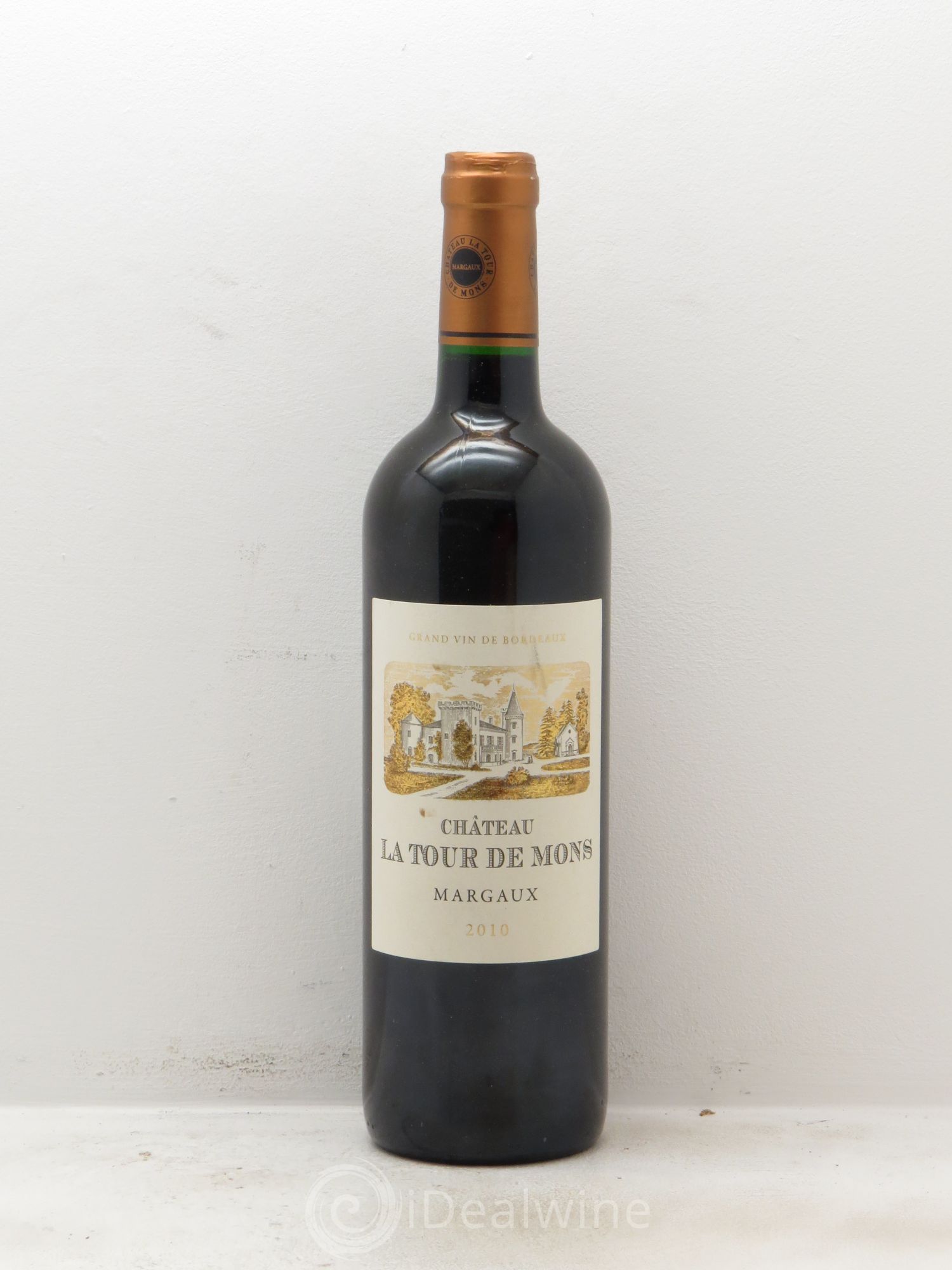 Château la Tour de Mons Cru Bourgeois 2010 - Lot de 12 bouteilles - 0