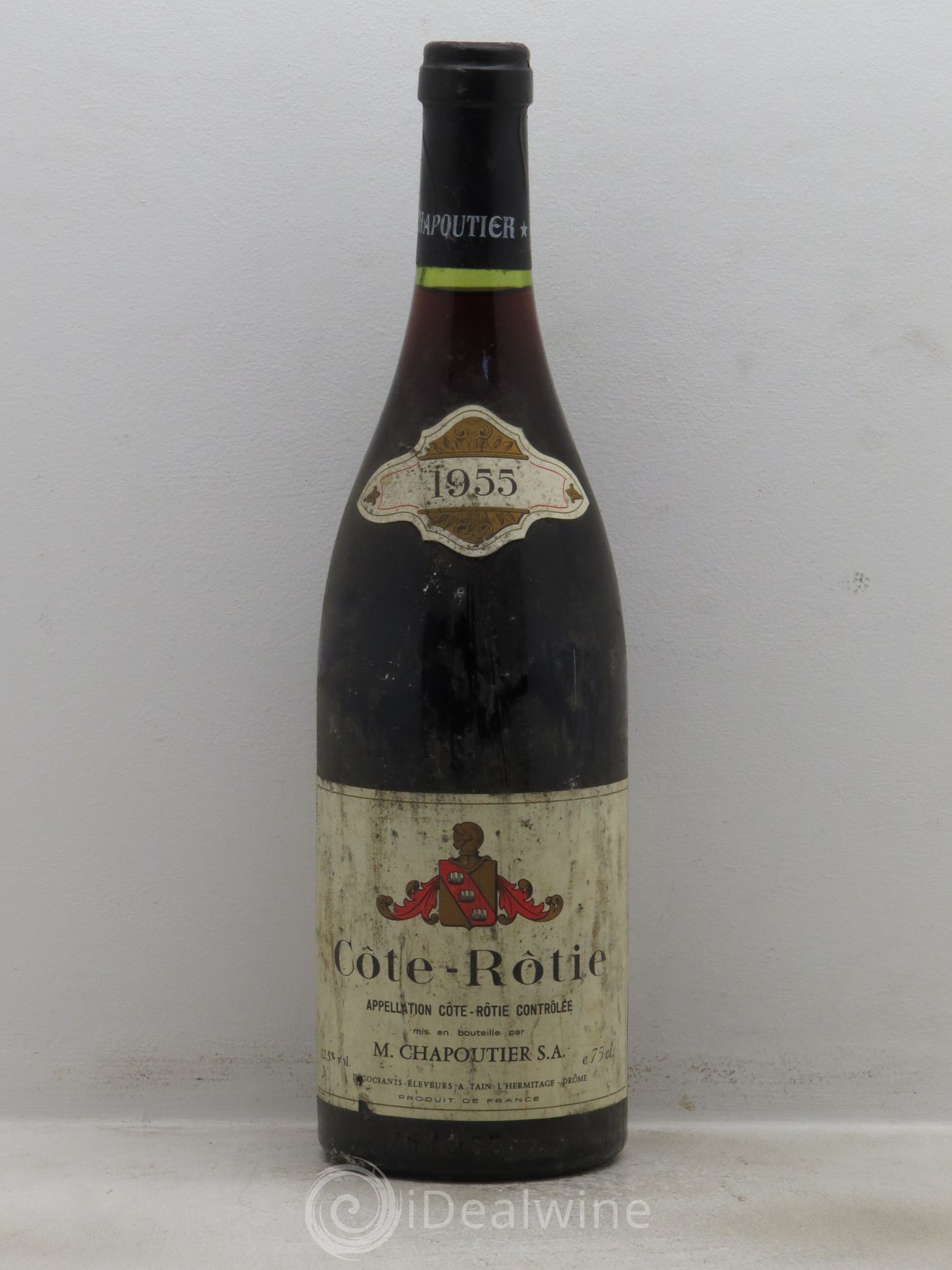 Côte-Rôtie Chapoutier 1955 - Lot de 1 bouteille - 0