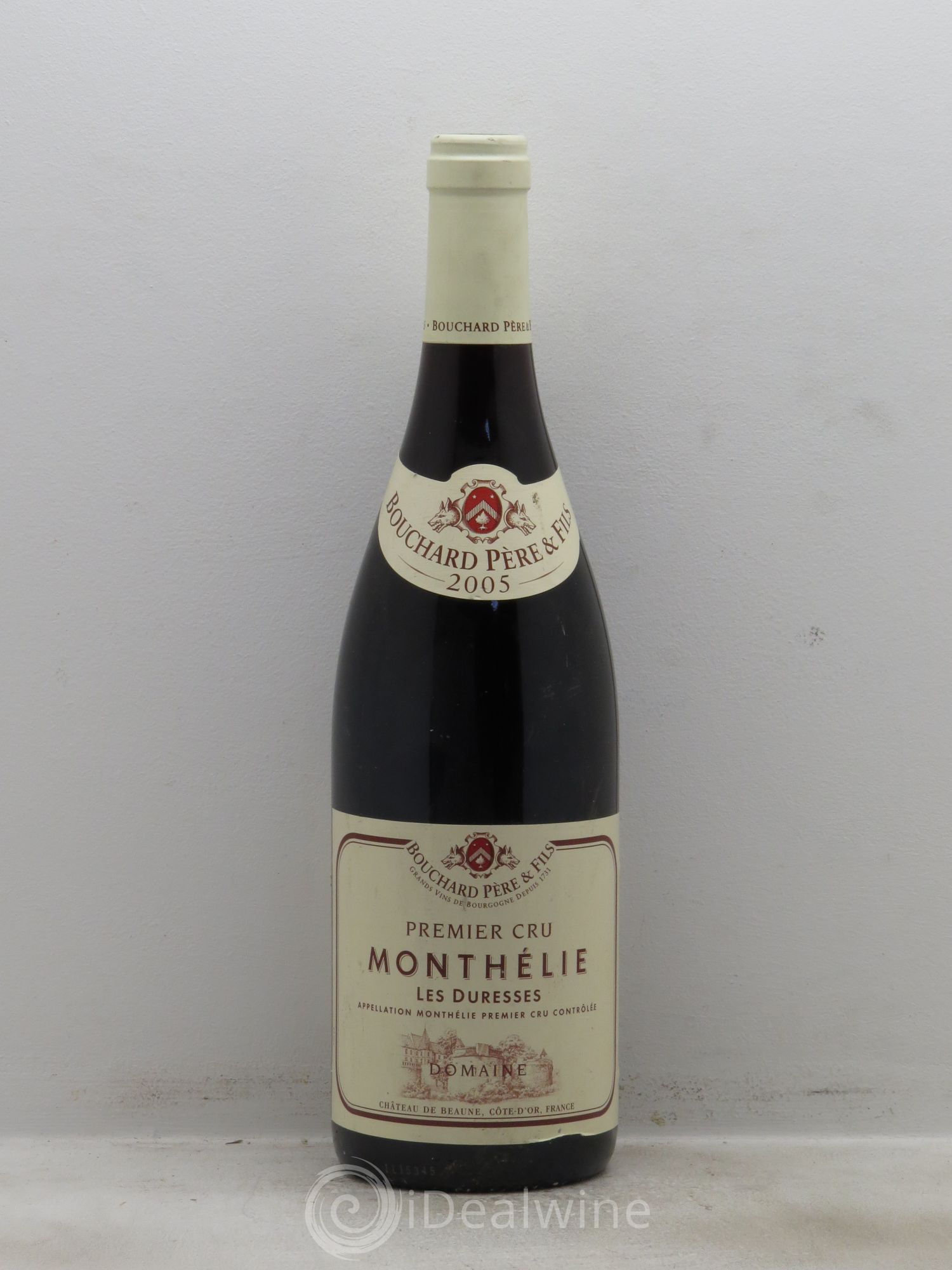 Monthélie 1er Cru Bouchard PetF 2005 - Lot de 1 bouteille - 0