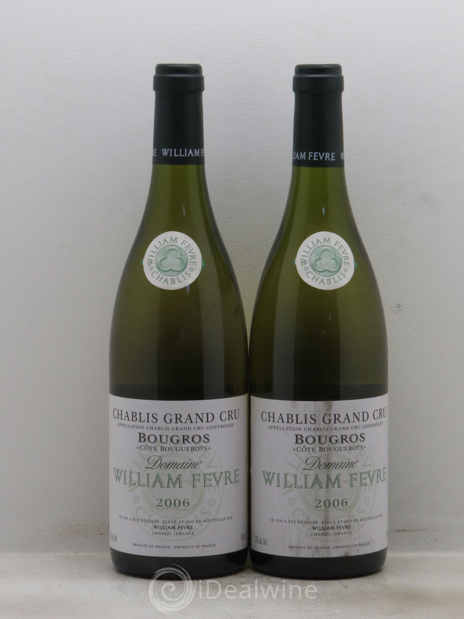 Chablis Grand Cru Bougros William Fèvre 2006 - Lot de 2 bouteilles - 0