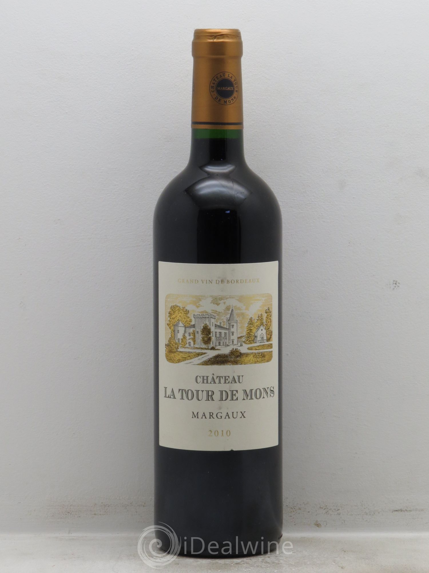 Château la Tour de Mons Cru Bourgeois 2010 - Lot de 12 bouteilles - 0