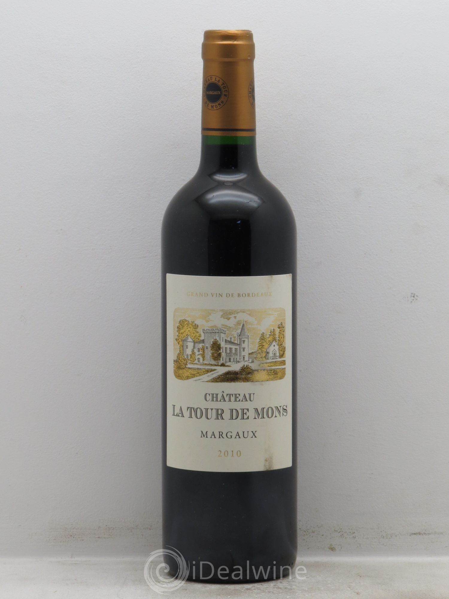 Château la Tour de Mons Cru Bourgeois 2010 - Lot de 12 bouteilles - 0