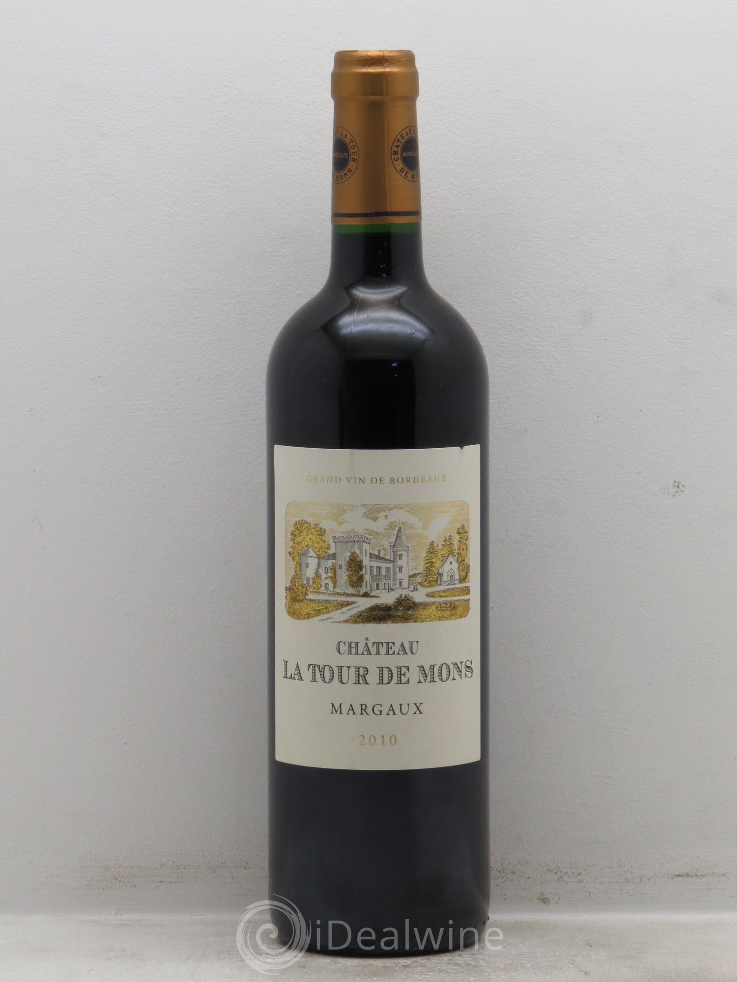 Château la Tour de Mons Cru Bourgeois 2010 - Lot de 12 bouteilles - 0