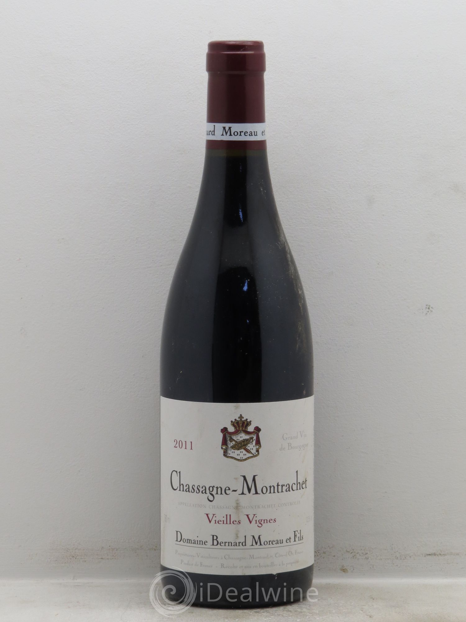 Chassagne-Montrachet Vieille Vigne B.Moreau 2011 - Posten von 6 Flaschen - 0