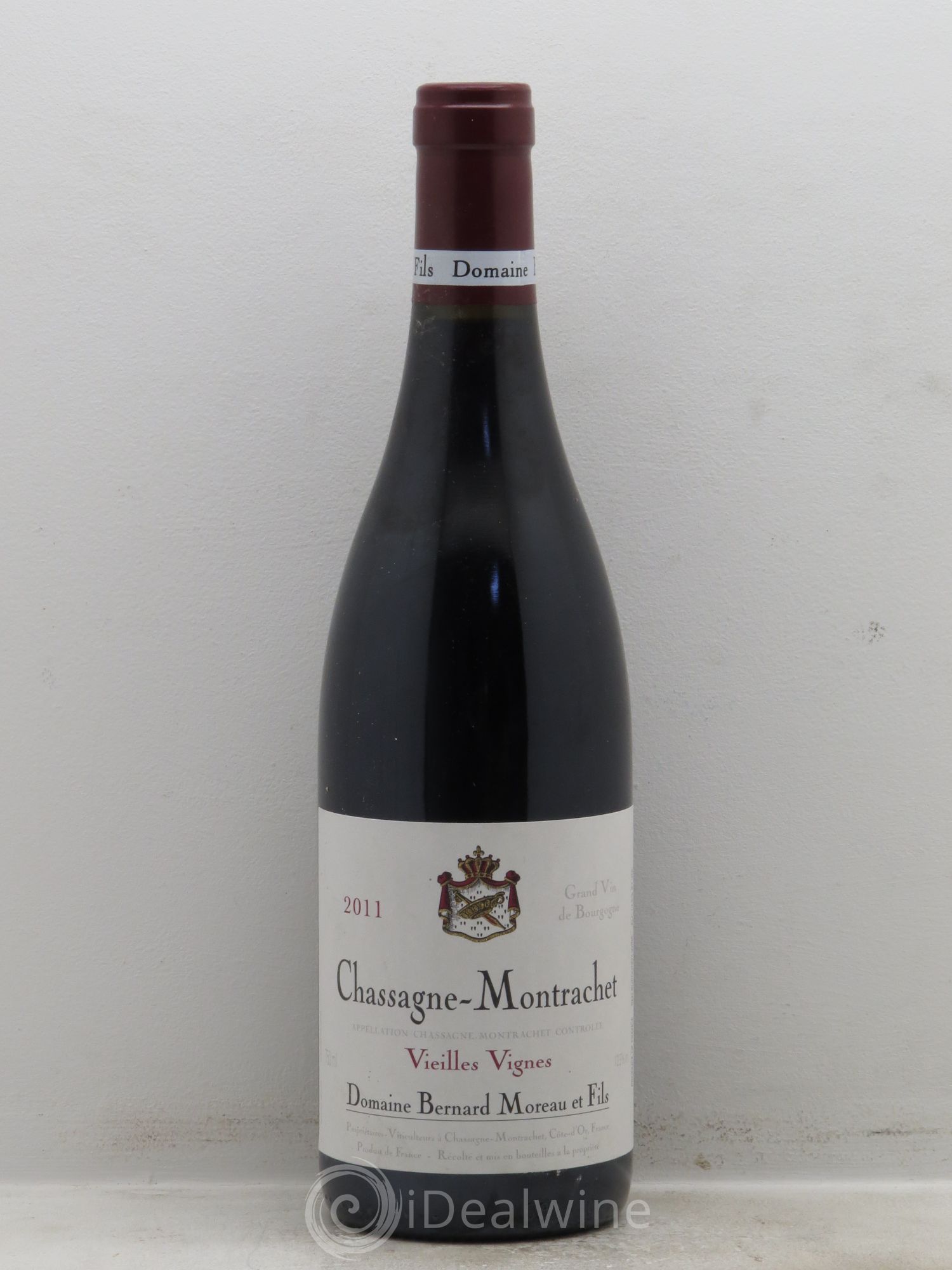Chassagne-Montrachet Vieille Vigne B.Moreau 2011 - Posten von 6 Flaschen - 0