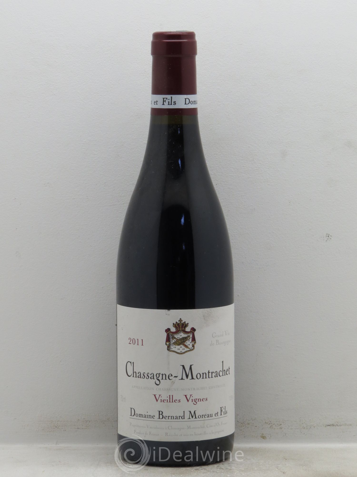 Chassagne-Montrachet Vieille Vigne B.Moreau 2011 - Posten von 6 Flaschen - 0