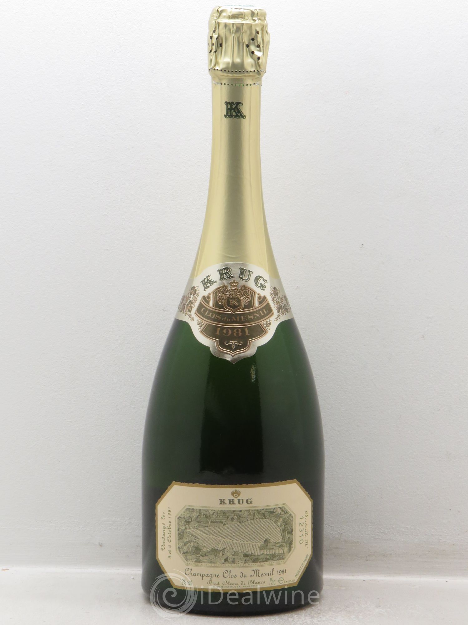 Clos du Mesnil Krug 1981 - Lot de 1 bouteille - 0