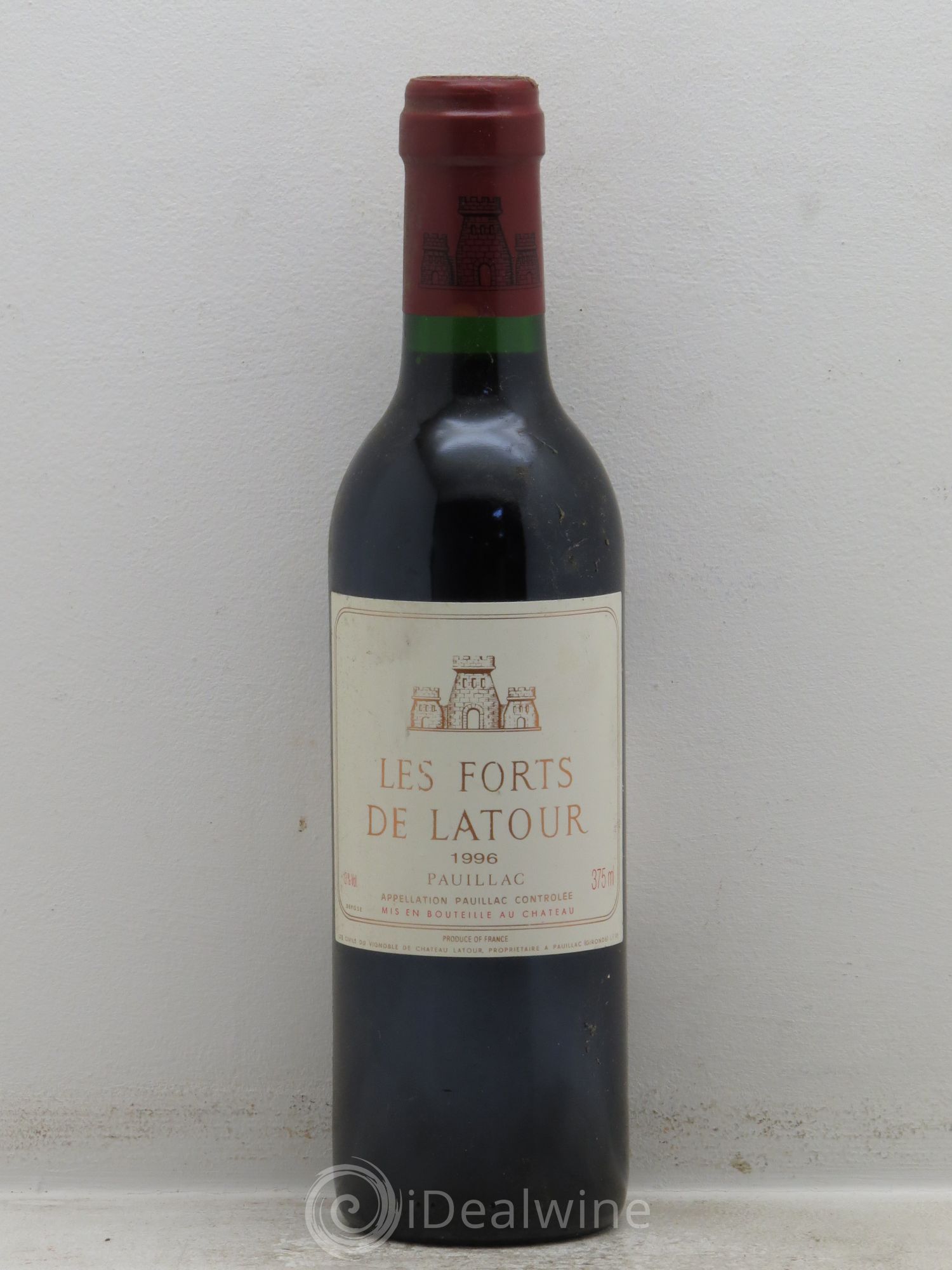 Les Forts de Latour Second Vin 1996 - Lot de 1 demi bouteille - 0