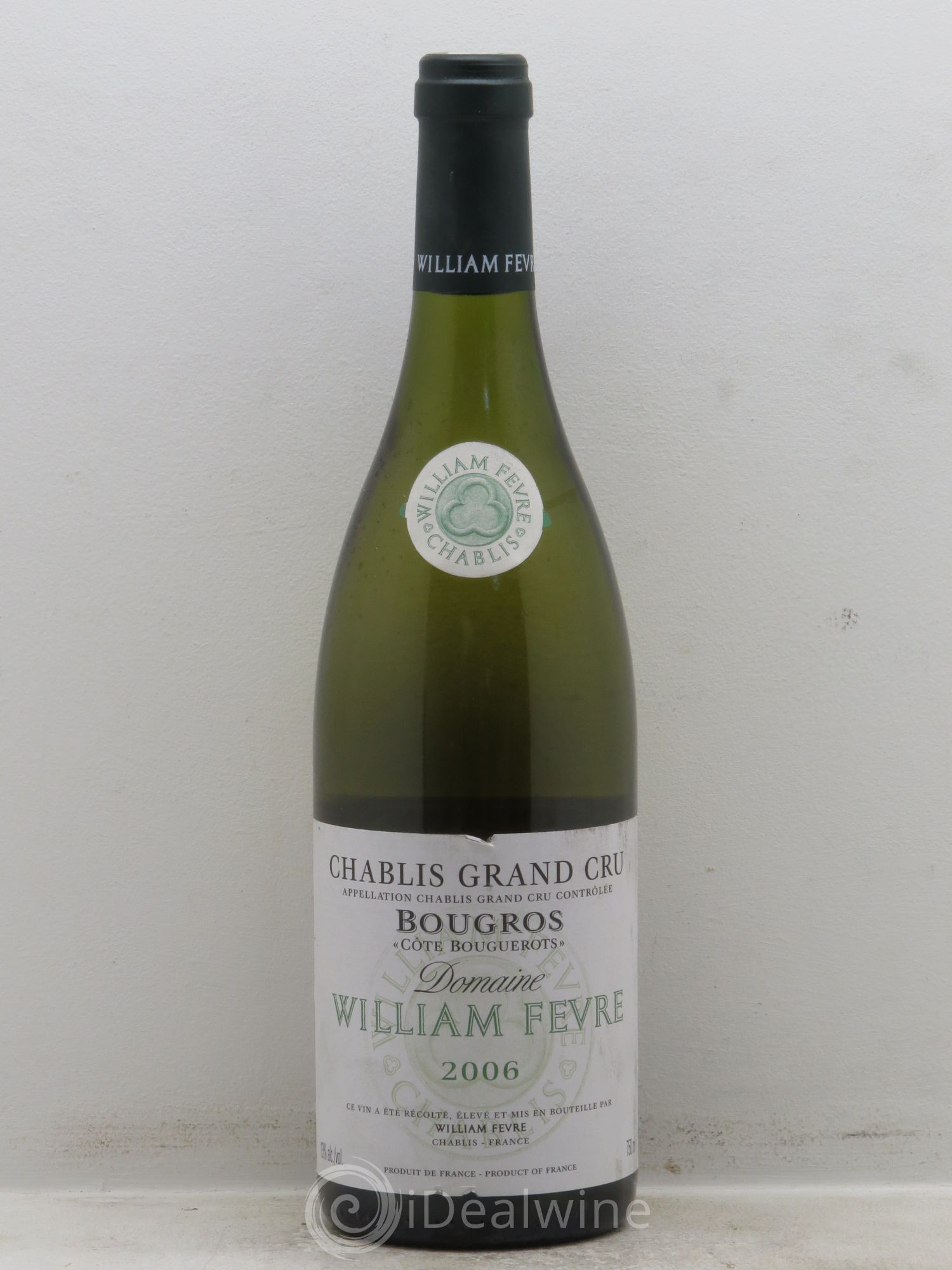 Chablis Grand Cru Bougros William Fèvre 2006 - Lot de 1 bouteille - 0