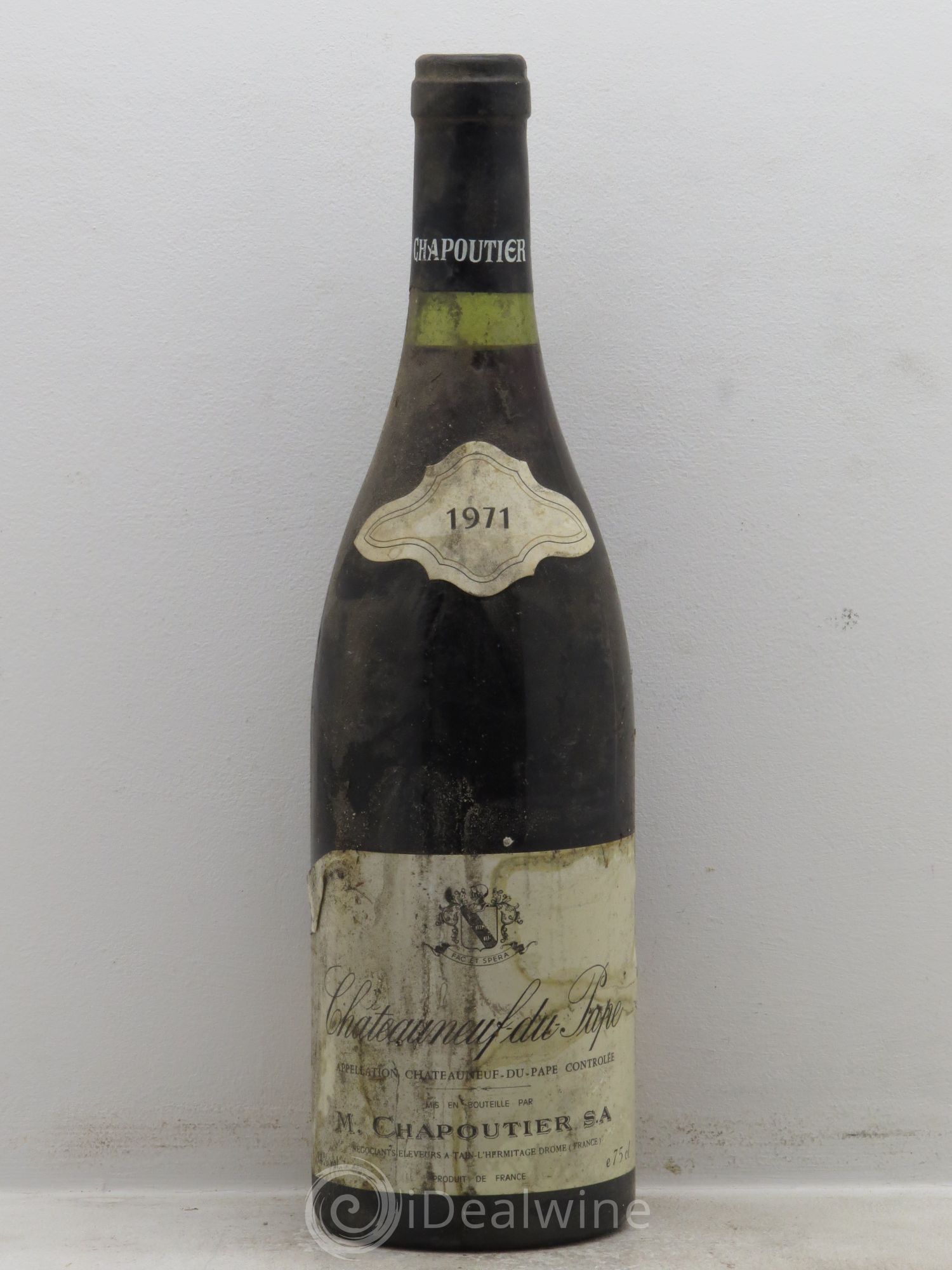 Châteauneuf-du-Pape 1971 - Lot de 1 bouteille - 0