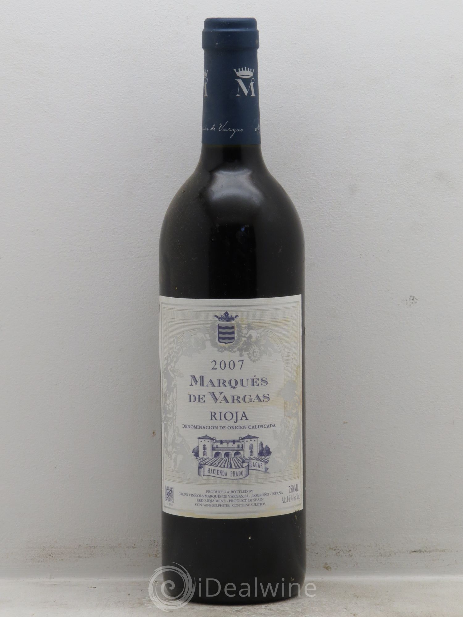 Rioja DOCA Marques de Vargas 2007 - Lotto di 1 bottiglia - 0