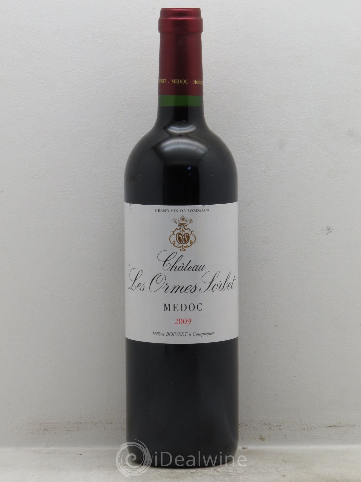 Château les Ormes Sorbet Cru Bourgeois 2009 - Lot de 1 bouteille - 0